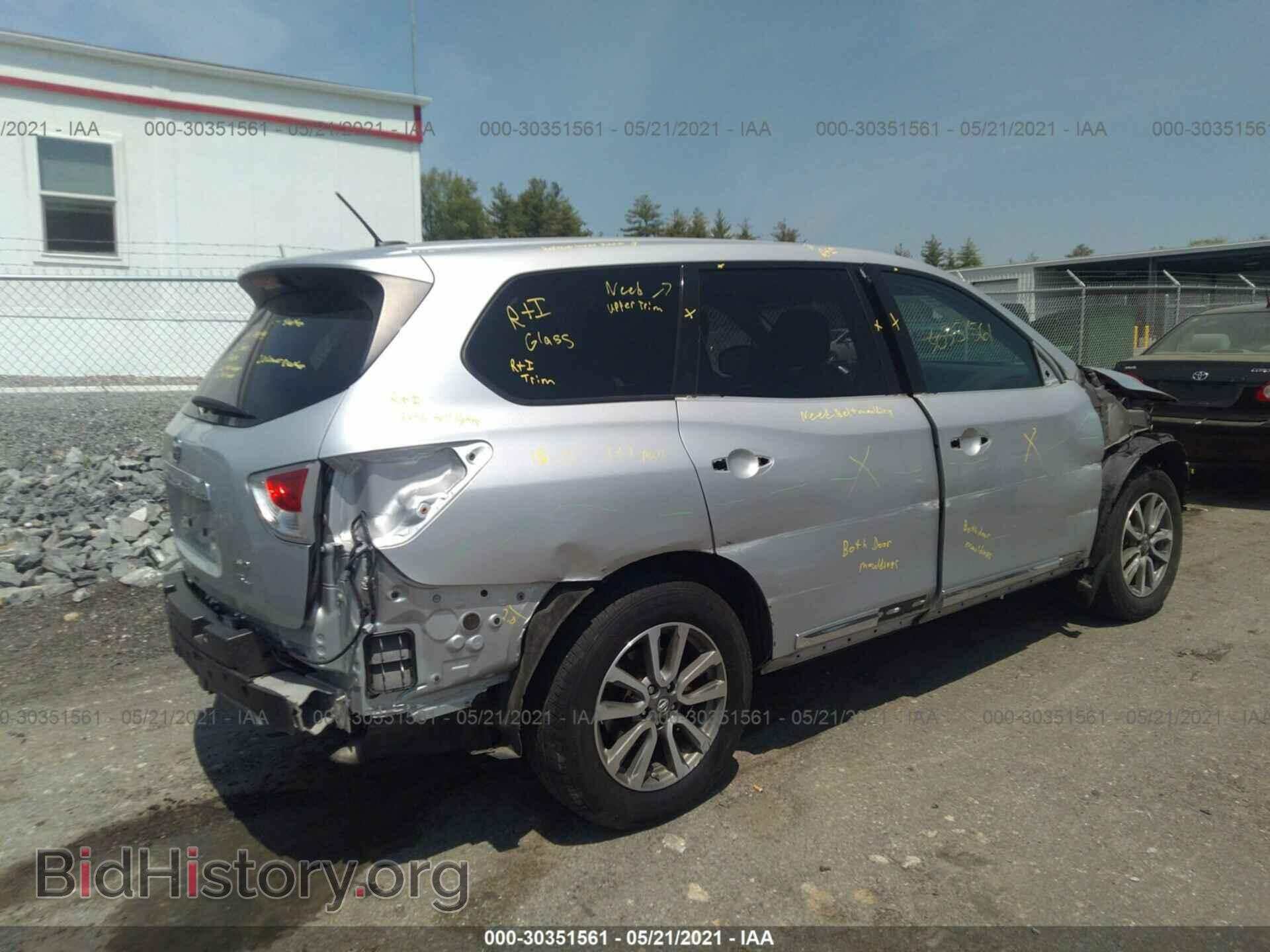 2013 NISSAN PATHFINDER - VIN: 5N1AR2MM5DC631975 - Фото 4