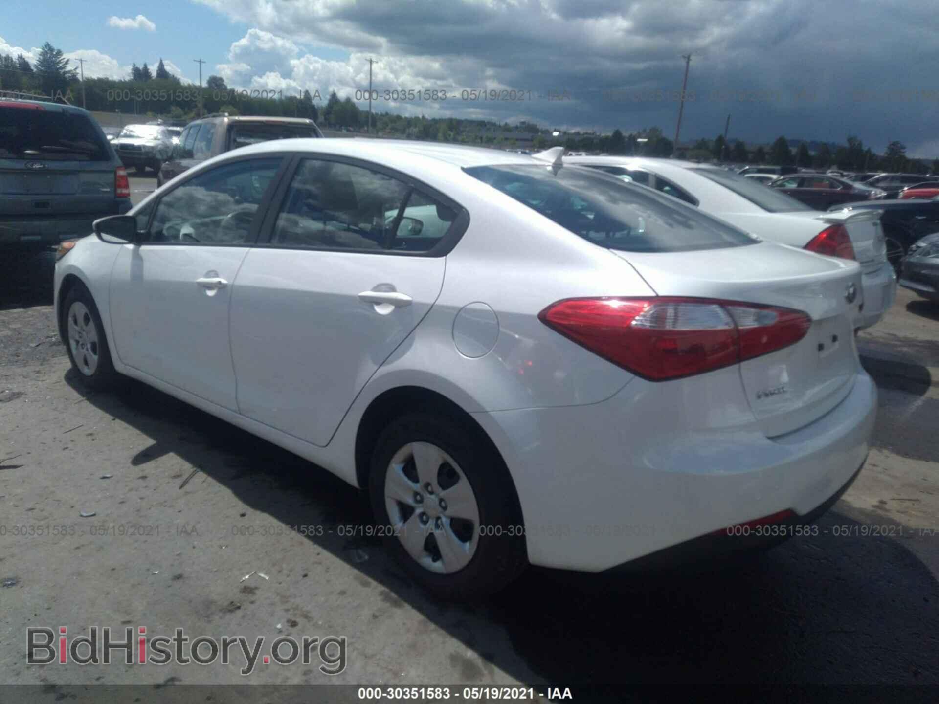 2014 KIA FORTE - VIN: KNAFK4A62E5073778 - Фото 3