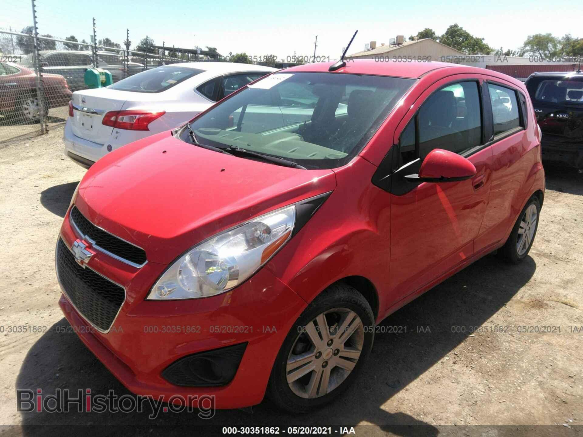 2014 CHEVROLET SPARK - VIN: KL8CD6S9XEC535996 - Фото 2