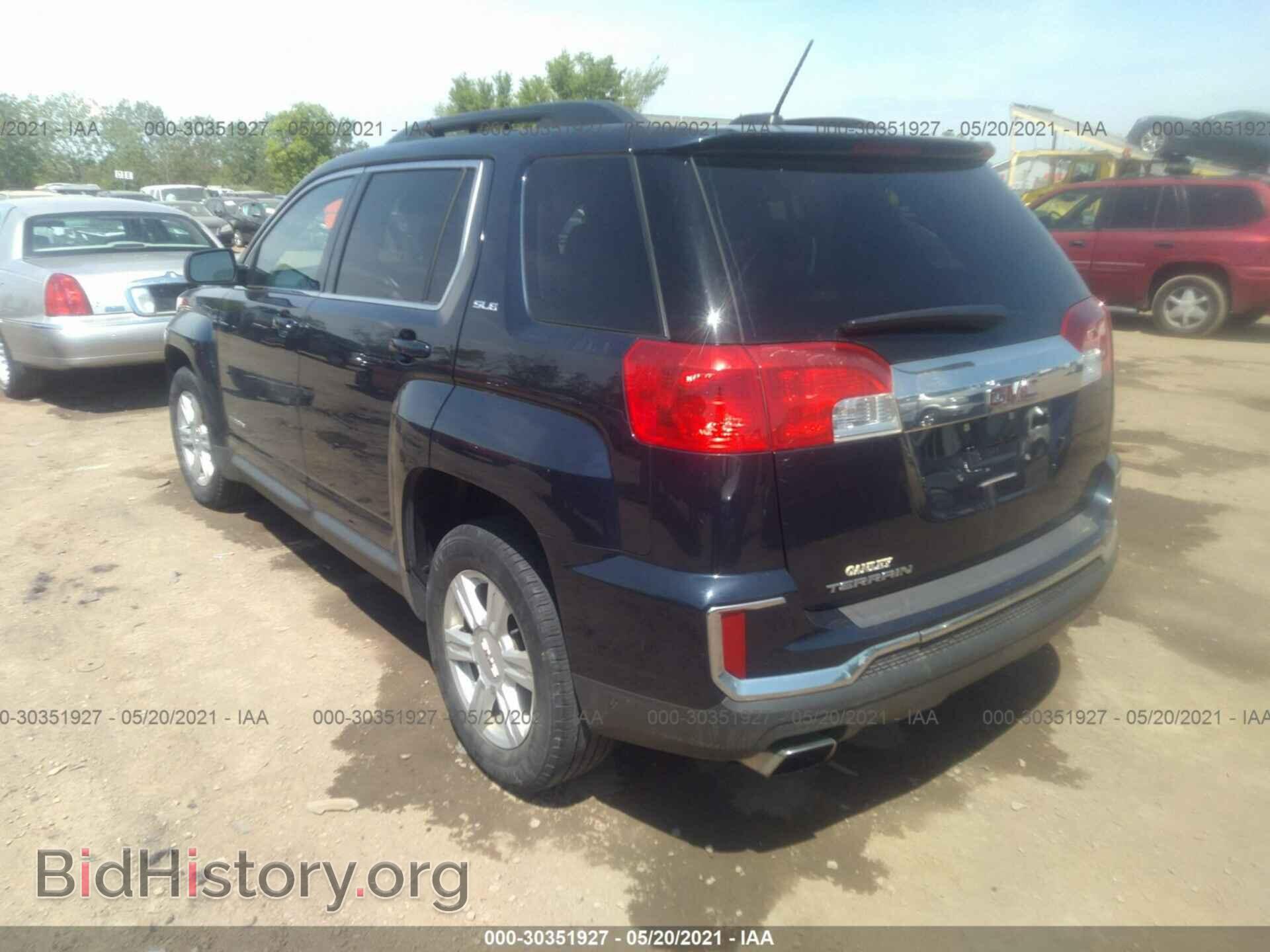 2016 GMC TERRAIN - VIN: 2GKALNEK9G6104303 - Фото 3