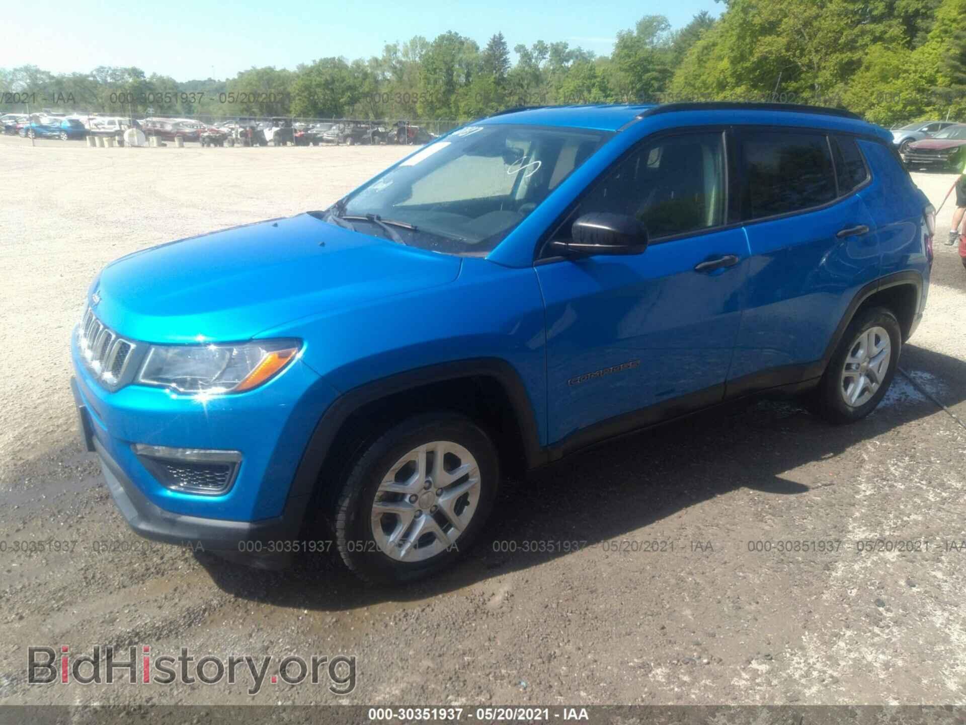 2017 JEEP COMPASS - VIN: 3C4NJCAB0HT669128 - Фото 2