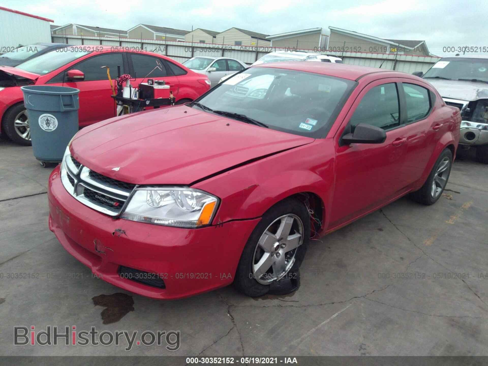 2013 DODGE AVENGER - VIN: 1C3CDZAB6DN617695 - Фото 2