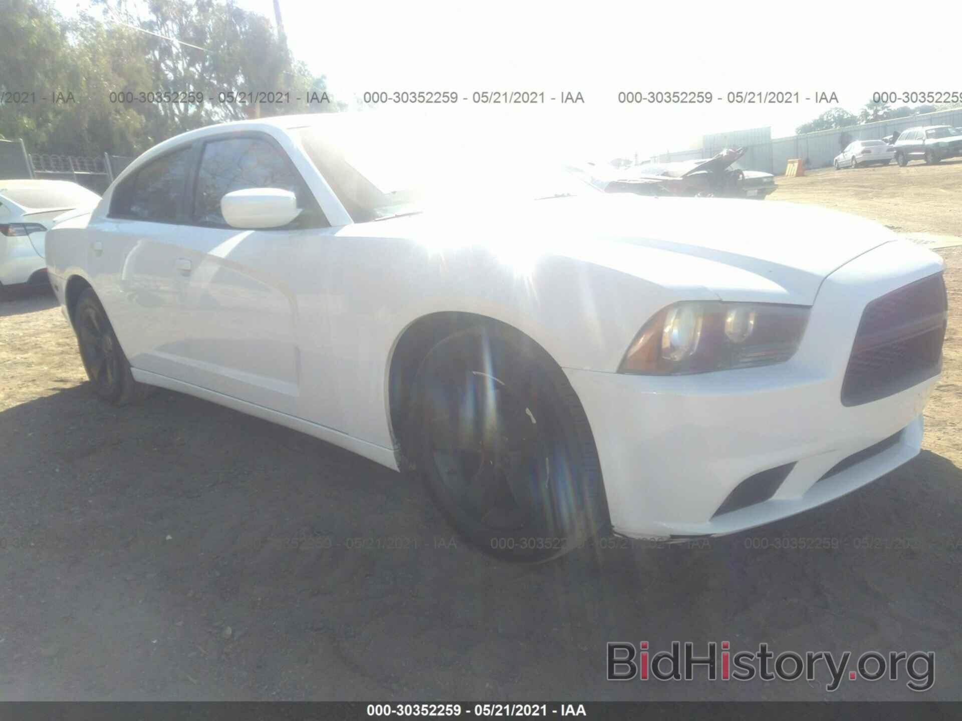 Photo 2C3CDXHG8DH531657 - DODGE CHARGER 2013