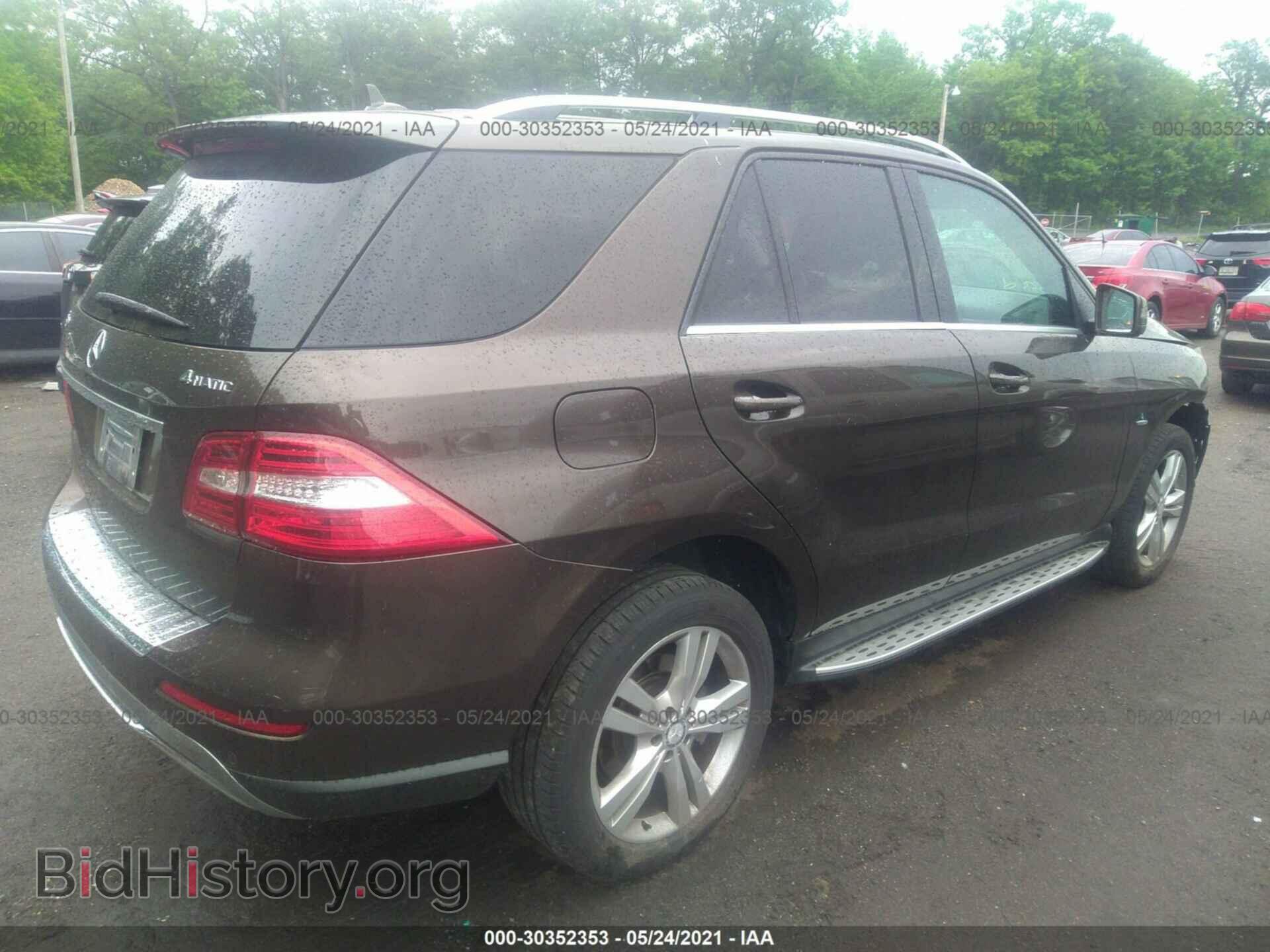 2012 MERCEDES-BENZ M-CLASS - VIN: 4JGDA5HB3CA056624 - Фото 4