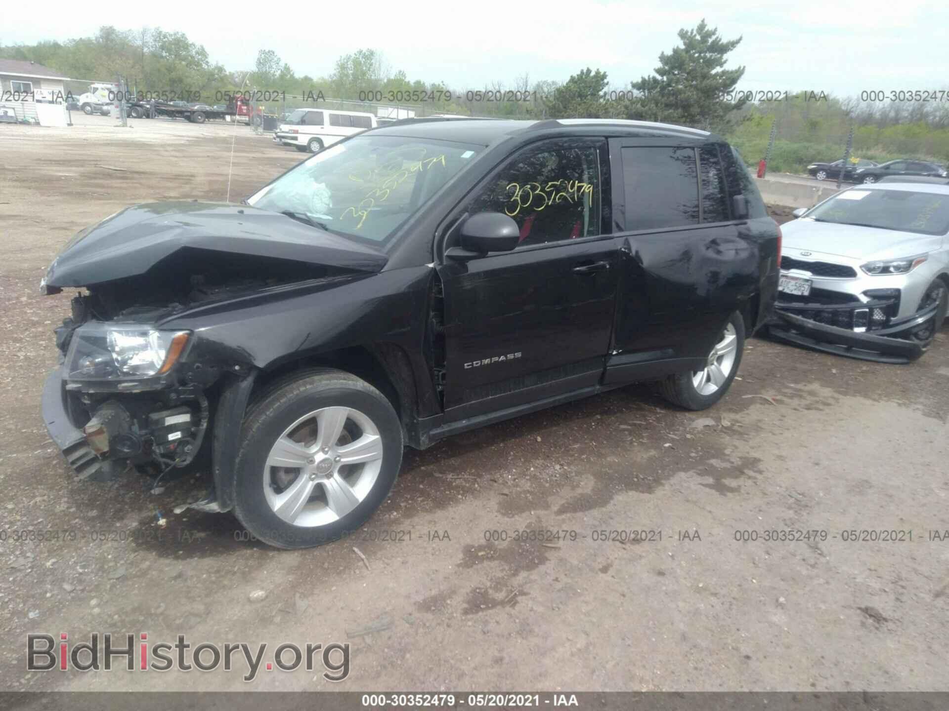 2016 JEEP COMPASS - VIN: 1C4NJCBA6GD525609 - Фото 2