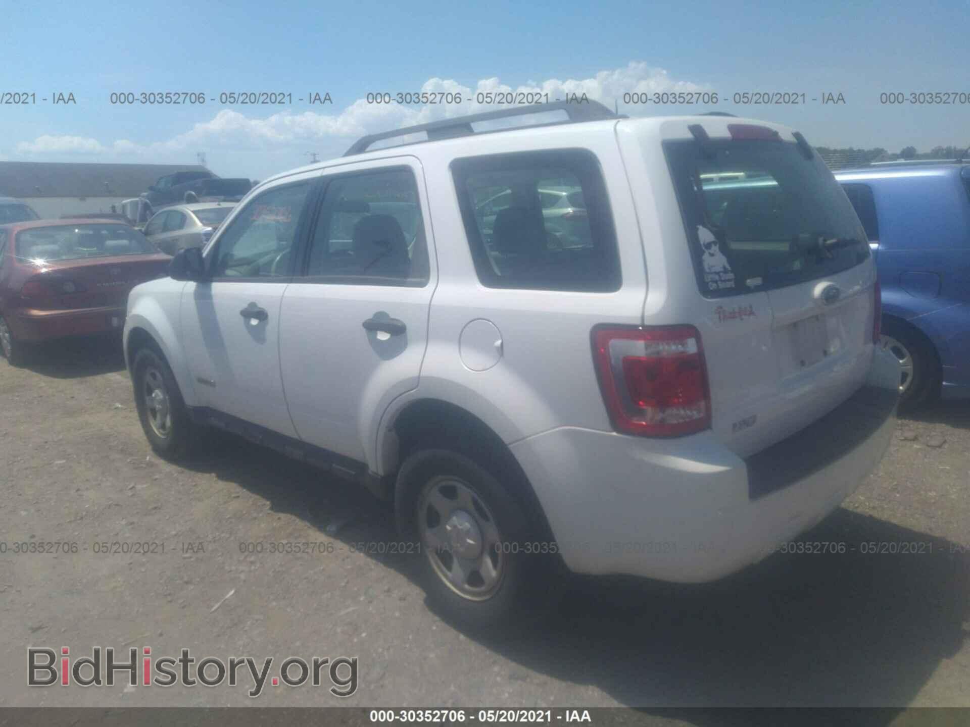 2008 FORD ESCAPE - VIN: 1FMCU02Z38KE65669 - Фото 3