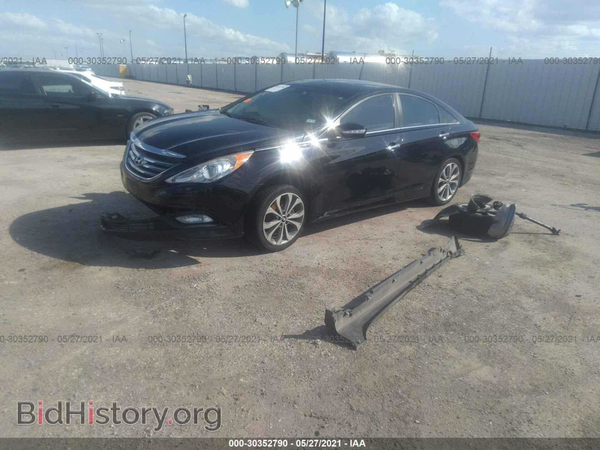 2014 HYUNDAI SONATA - VIN: 5NPEC4AC4EH830455 - Фото 2