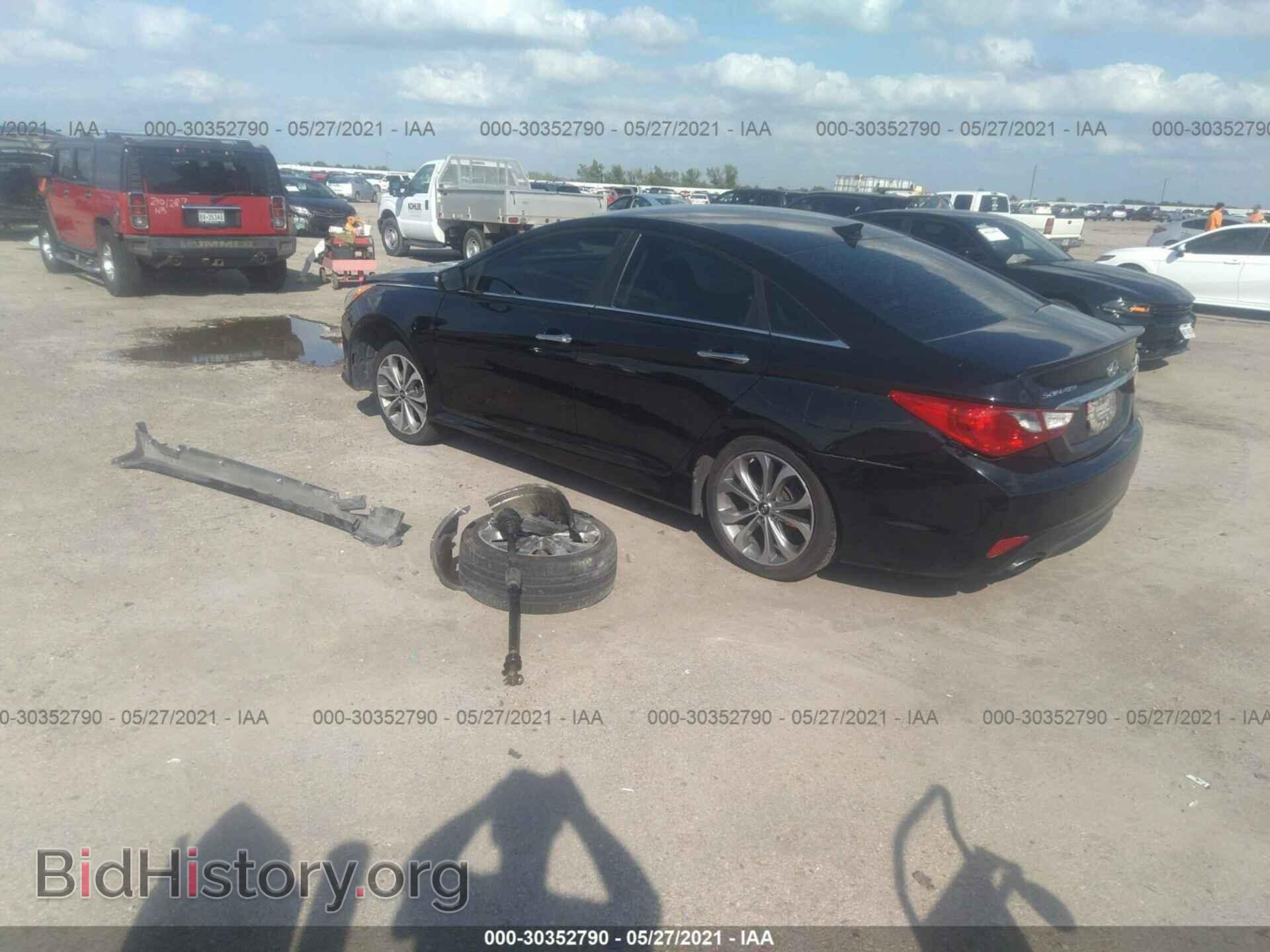 2014 HYUNDAI SONATA - VIN: 5NPEC4AC4EH830455 - Фото 3