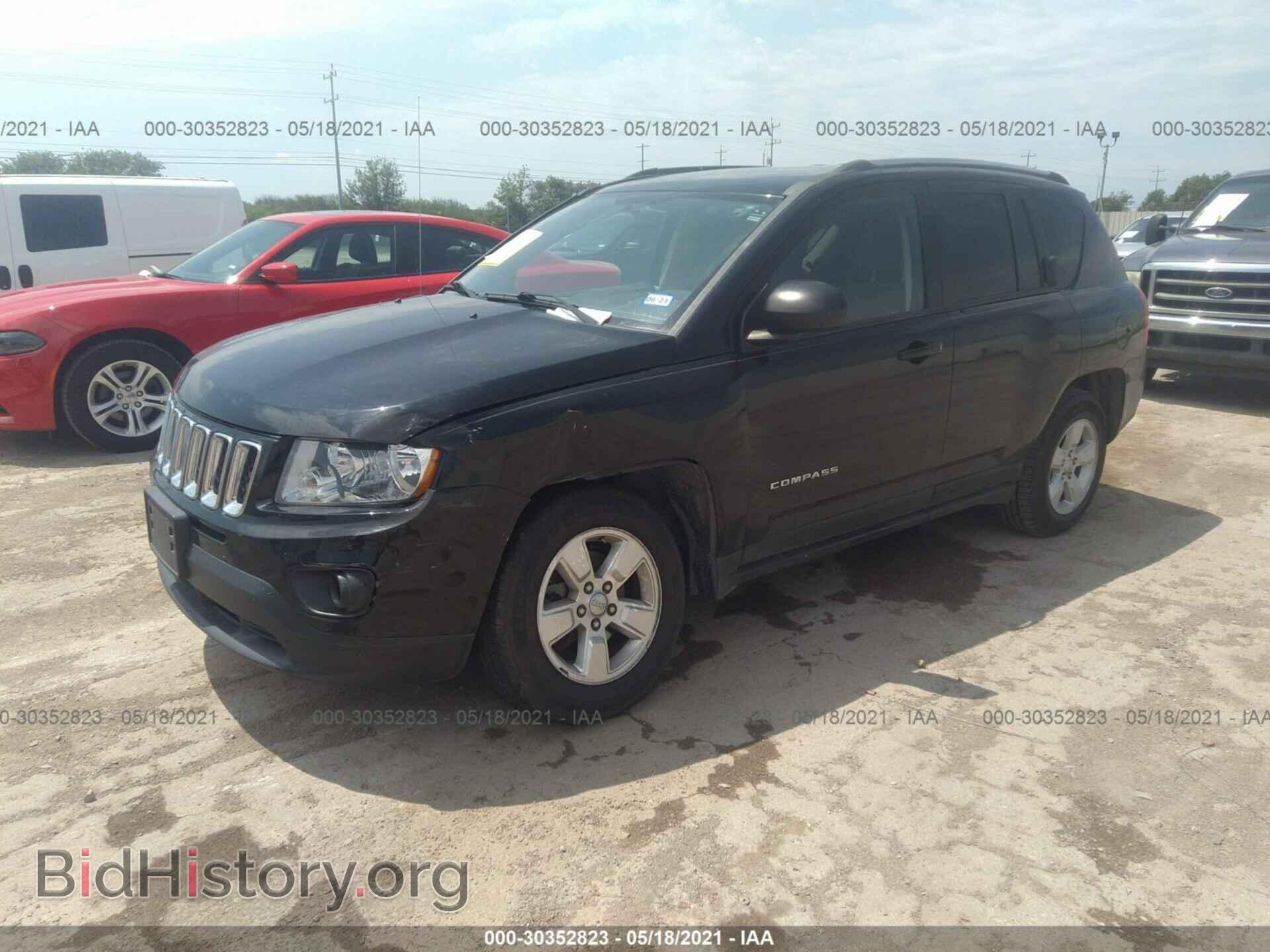 2013 JEEP COMPASS - VIN: 1C4NJCBAXDD169175 - Фото 2