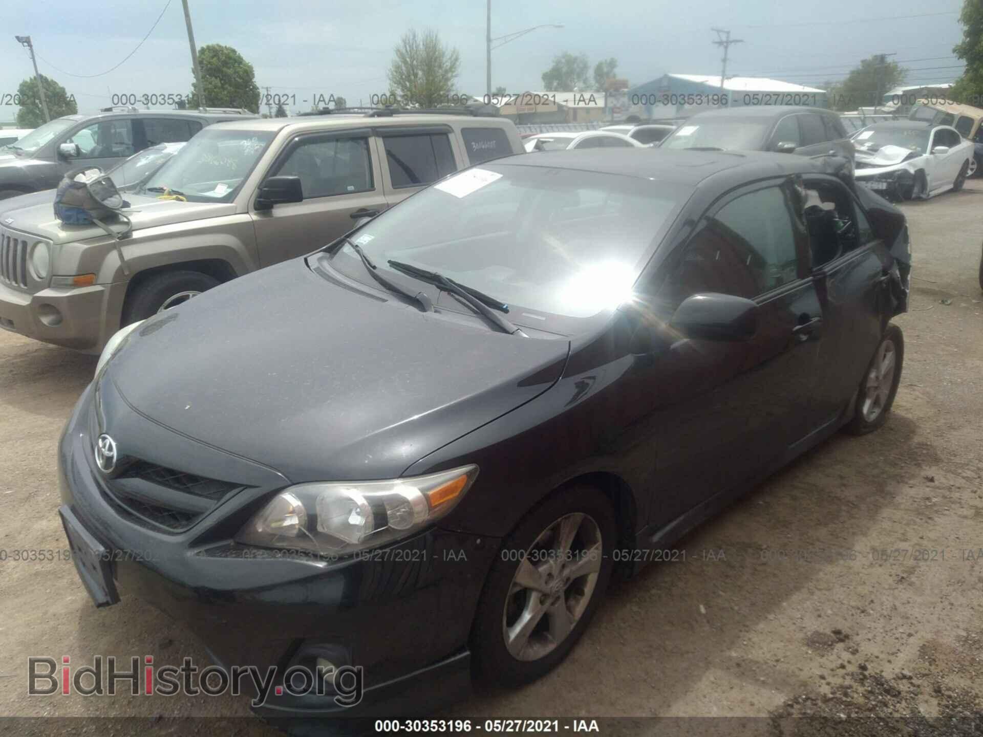 2012 TOYOTA COROLLA - VIN: 2T1BU4EE6CC847107 - Фото 2