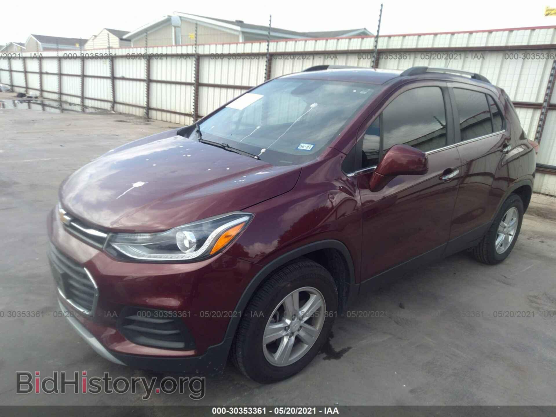 2017 CHEVROLET TRAX - VIN: 3GNCJLSBXHL273396 - Фото 2