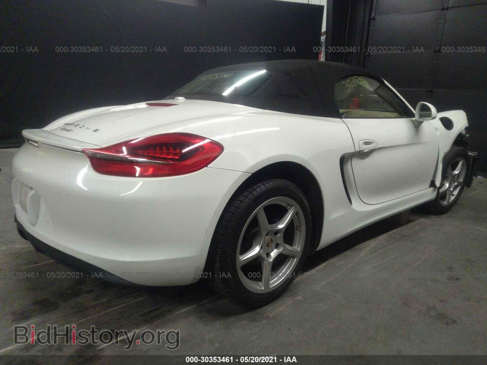 2014 PORSCHE BOXSTER - VIN: WP0CA2A85ES120477 - Фото 4