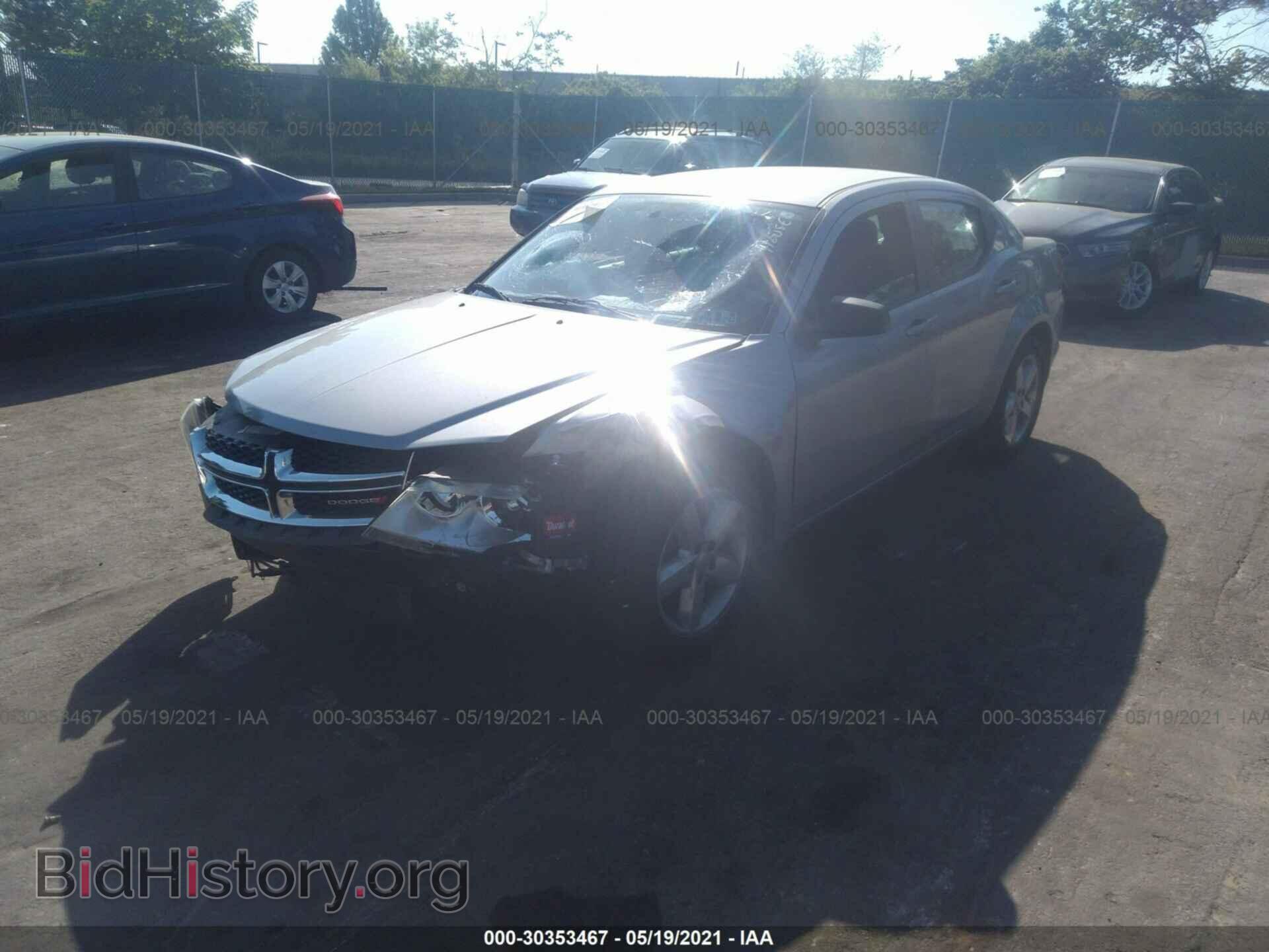 2013 DODGE AVENGER - VIN: 1C3CDZAB9DN596471 - Фото 2