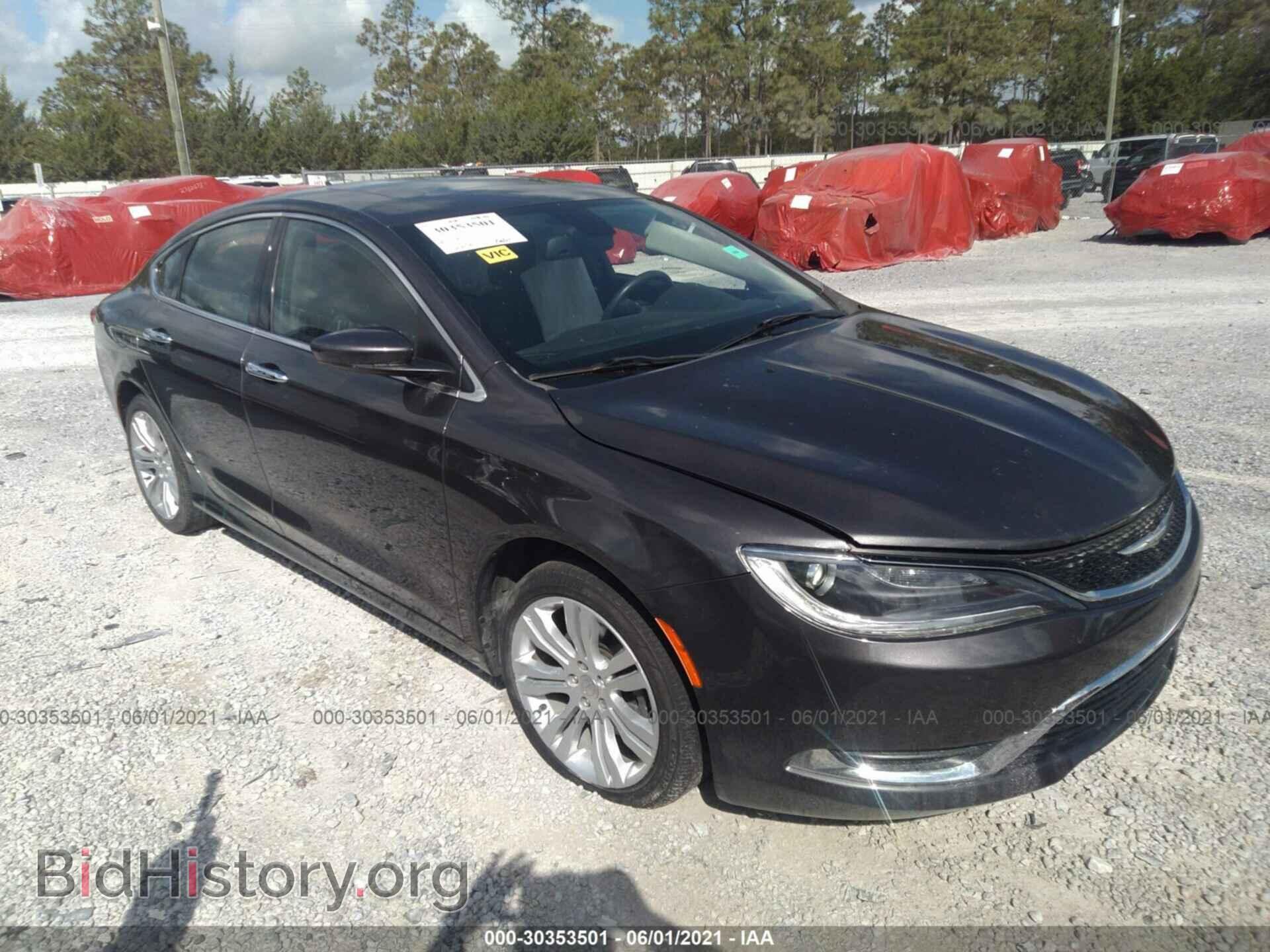 Фотография 1C3CCCAB5GN174010 - CHRYSLER 200 2016