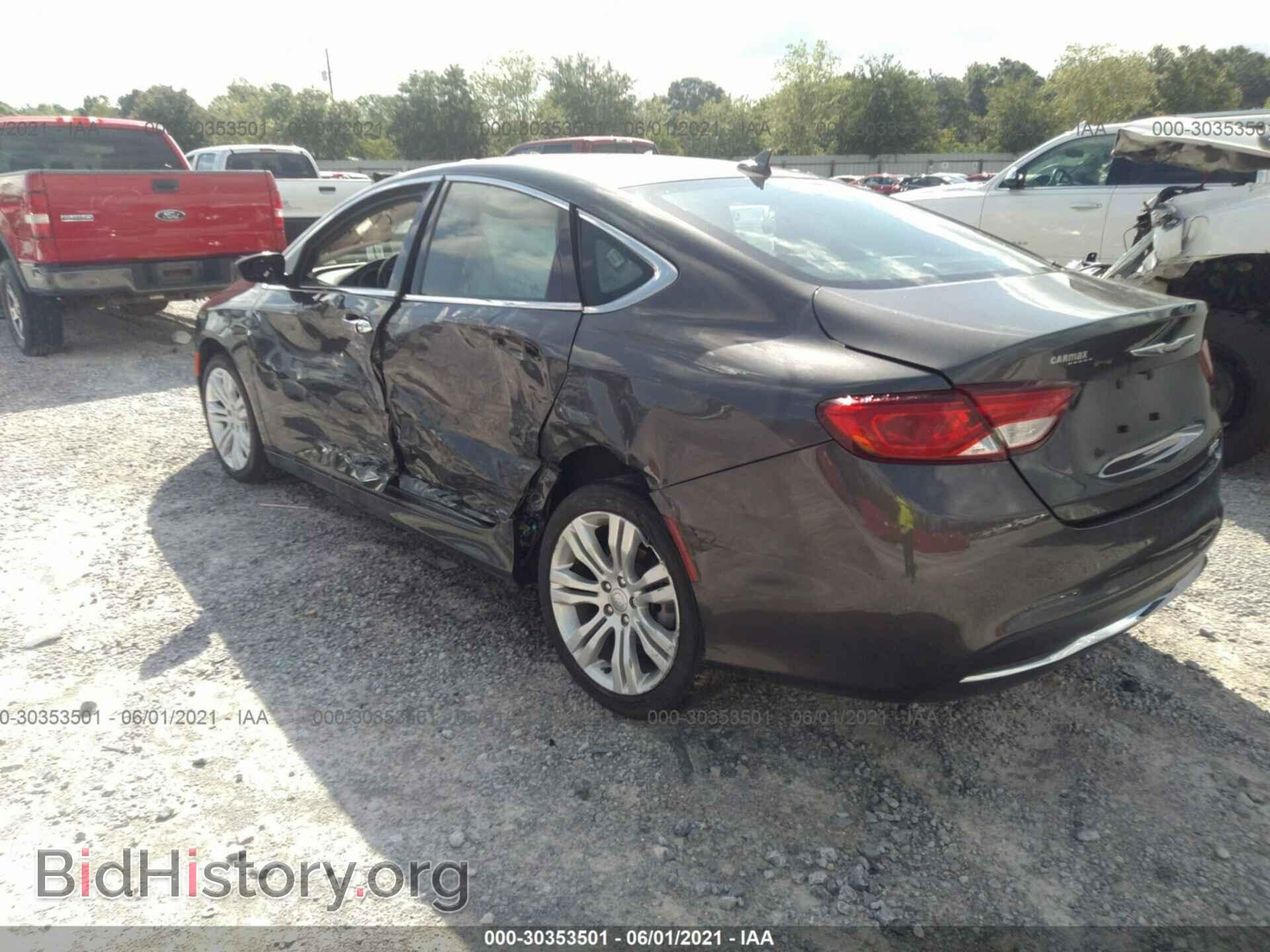 2016 CHRYSLER 200 - VIN: 1C3CCCAB5GN174010 - Фото 3