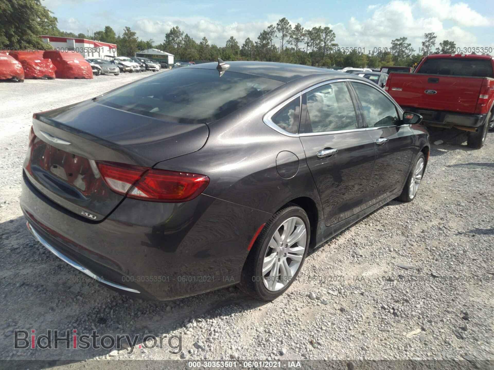 2016 CHRYSLER 200 - VIN: 1C3CCCAB5GN174010 - Фото 4