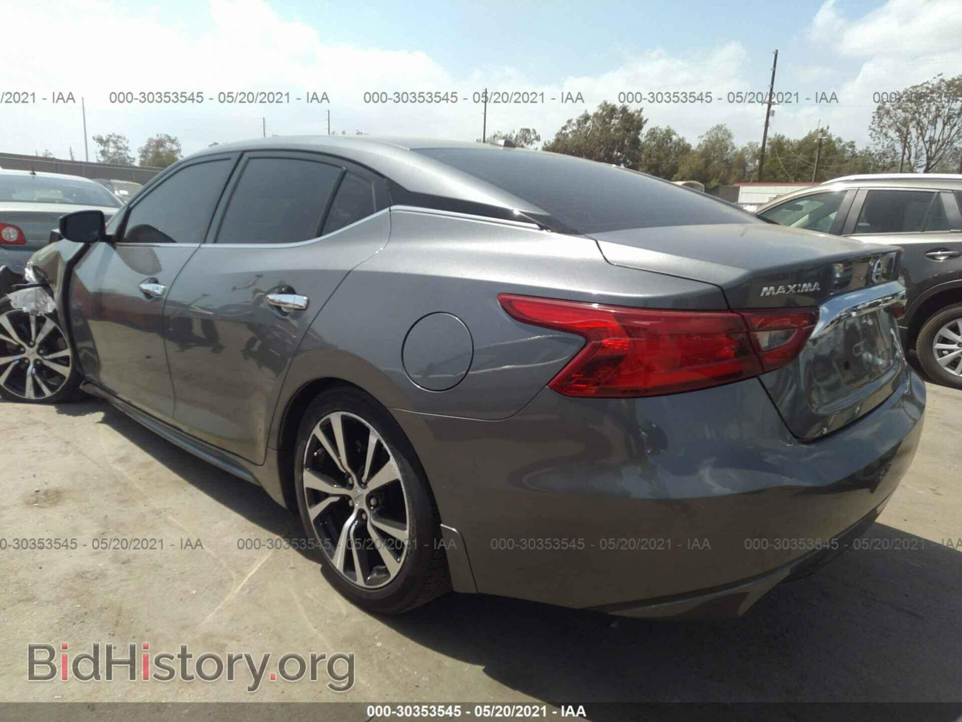 2018 NISSAN MAXIMA - VIN: 1N4AA6APXJC402498 - Фото 3