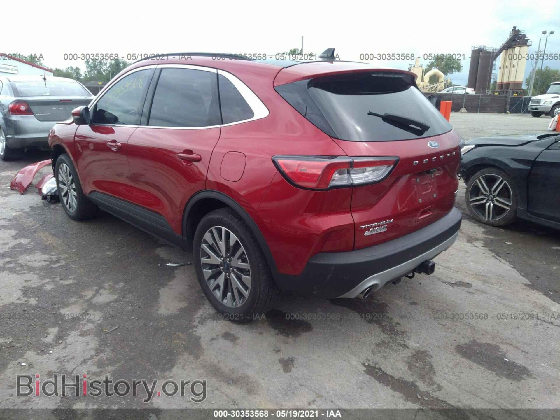 2020 FORD ESCAPE - VIN: 1FMCU9J9XLUA76501 - Photo 3