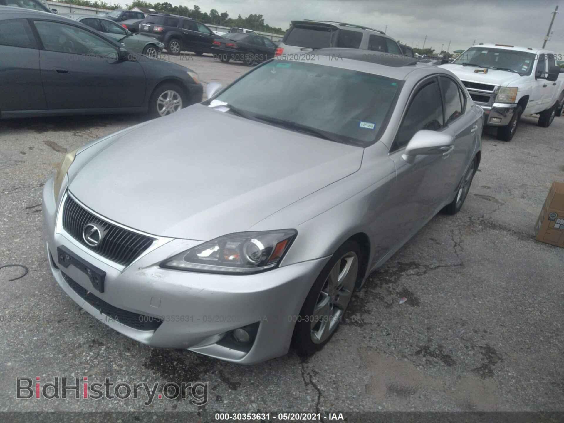 2012 LEXUS IS 250 - VIN: JTHBF5C28C2102770 - Фото 2