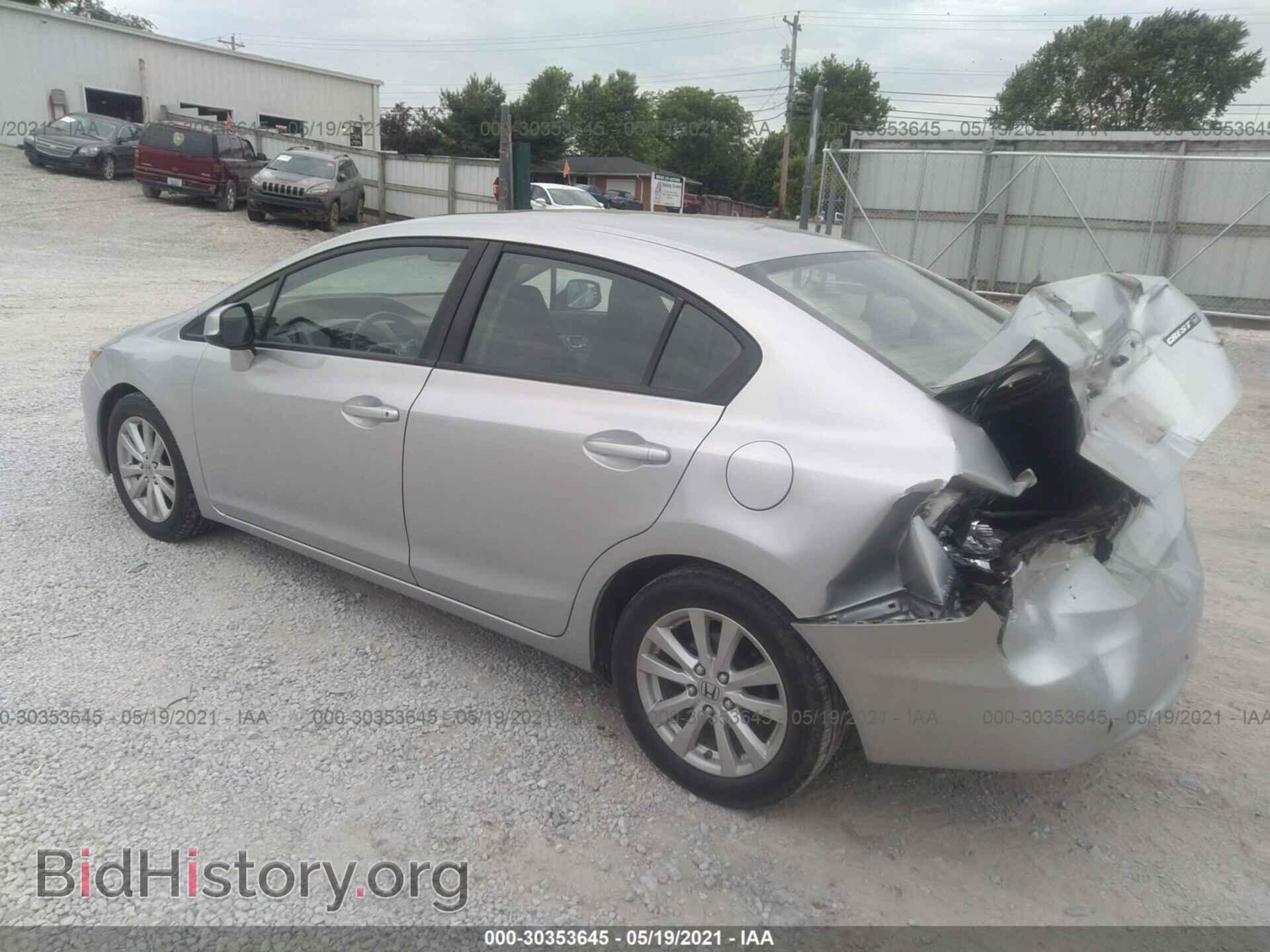 2012 HONDA CIVIC SDN - VIN: 19XFB2F86CE102430 - Фото 3