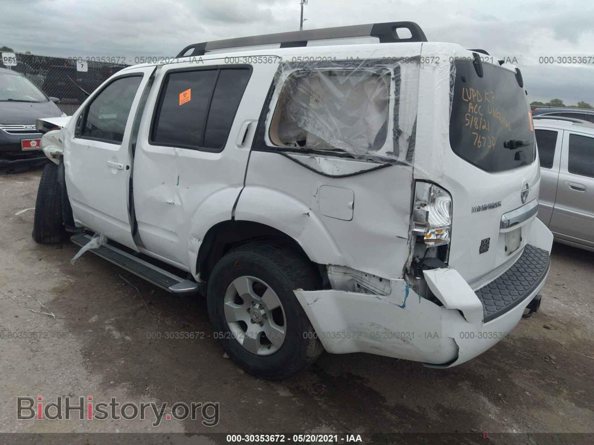 2011 NISSAN PATHFINDER - VIN: 5N1AR1NN2BC619085 - Фото 3