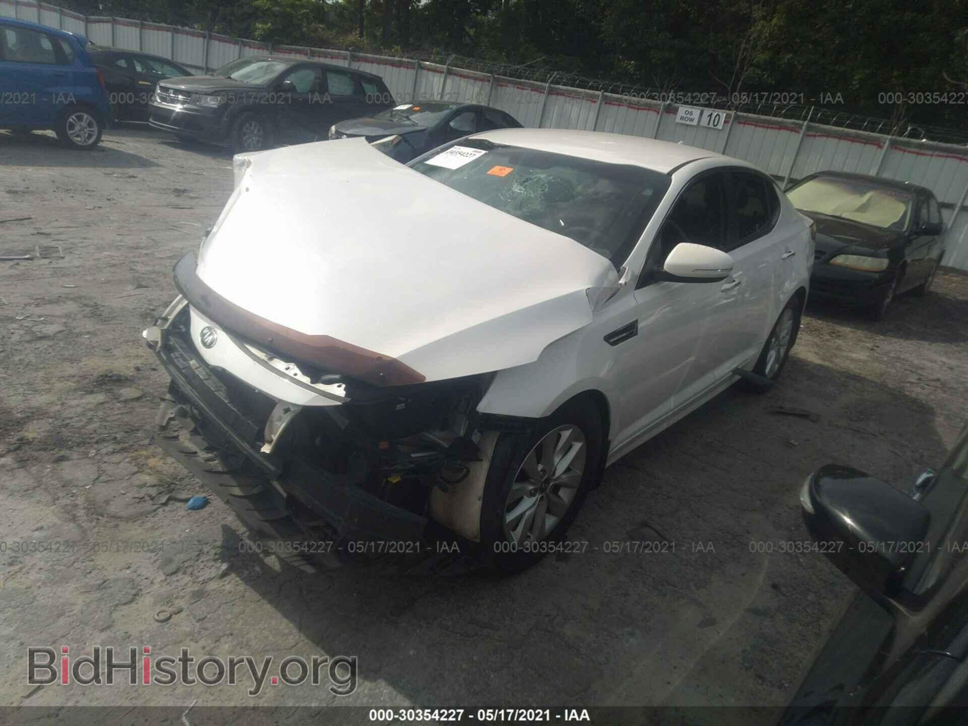2015 KIA OPTIMA - VIN: KNAGM4A76F5537180 - Фото 2