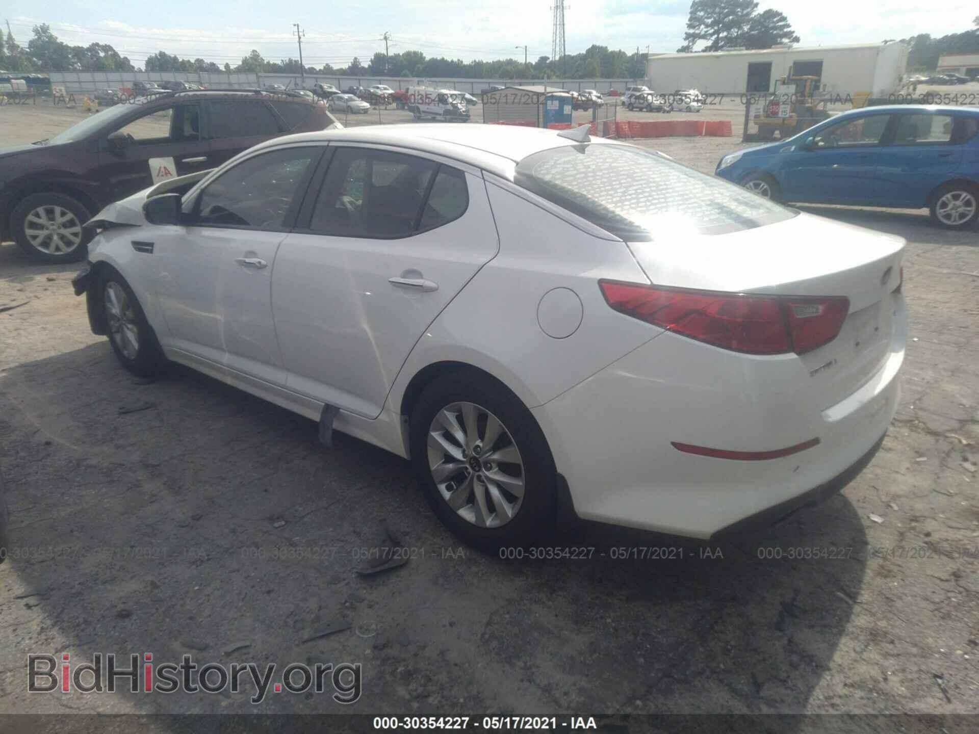 2015 KIA OPTIMA - VIN: KNAGM4A76F5537180 - Фото 3