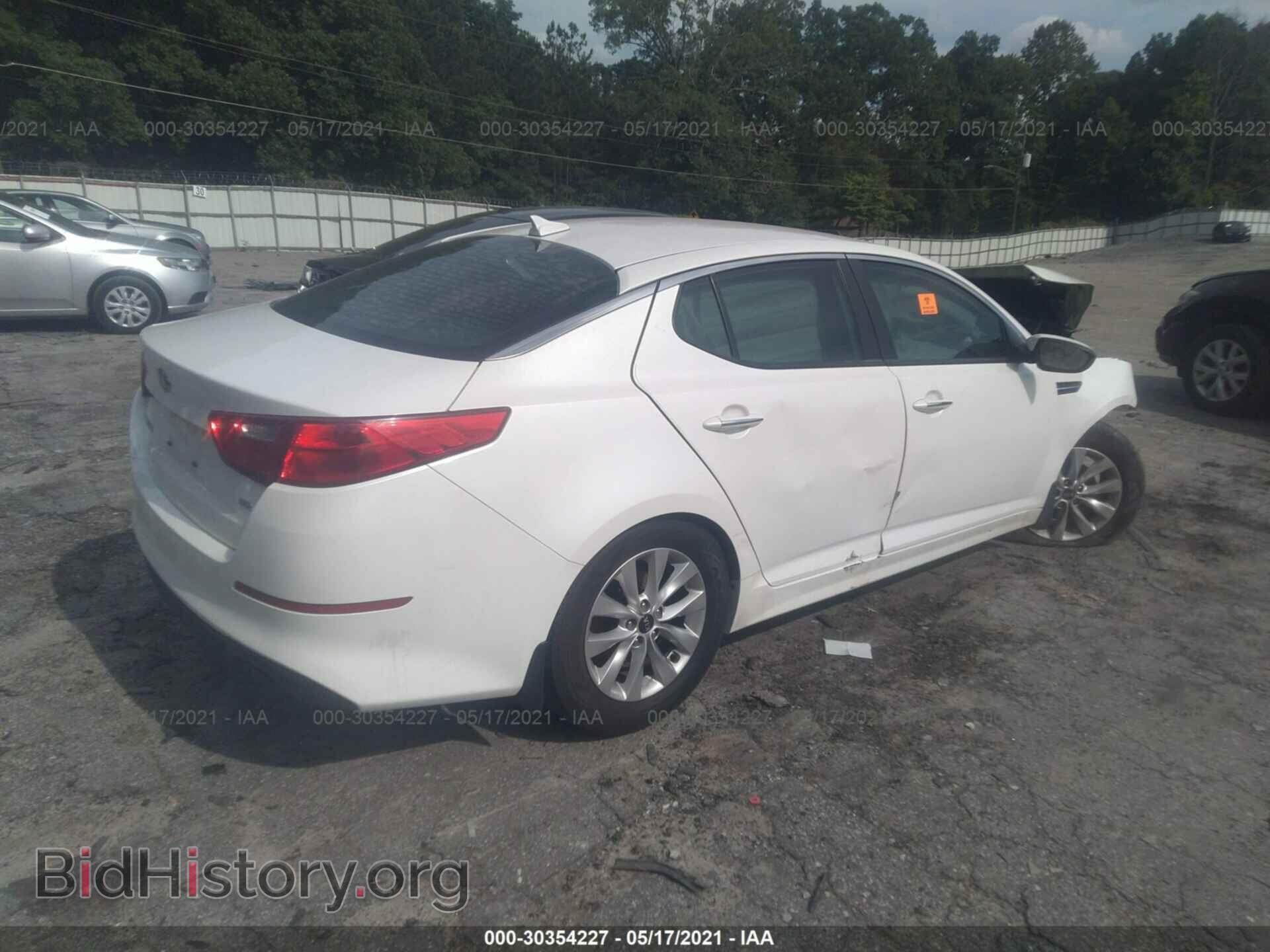 2015 KIA OPTIMA - VIN: KNAGM4A76F5537180 - Фото 4