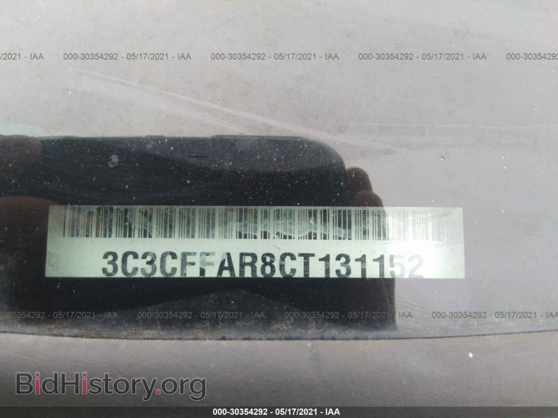 2012 FIAT 500 - VIN: 3C3CFFAR8CT131152 - Фото 9