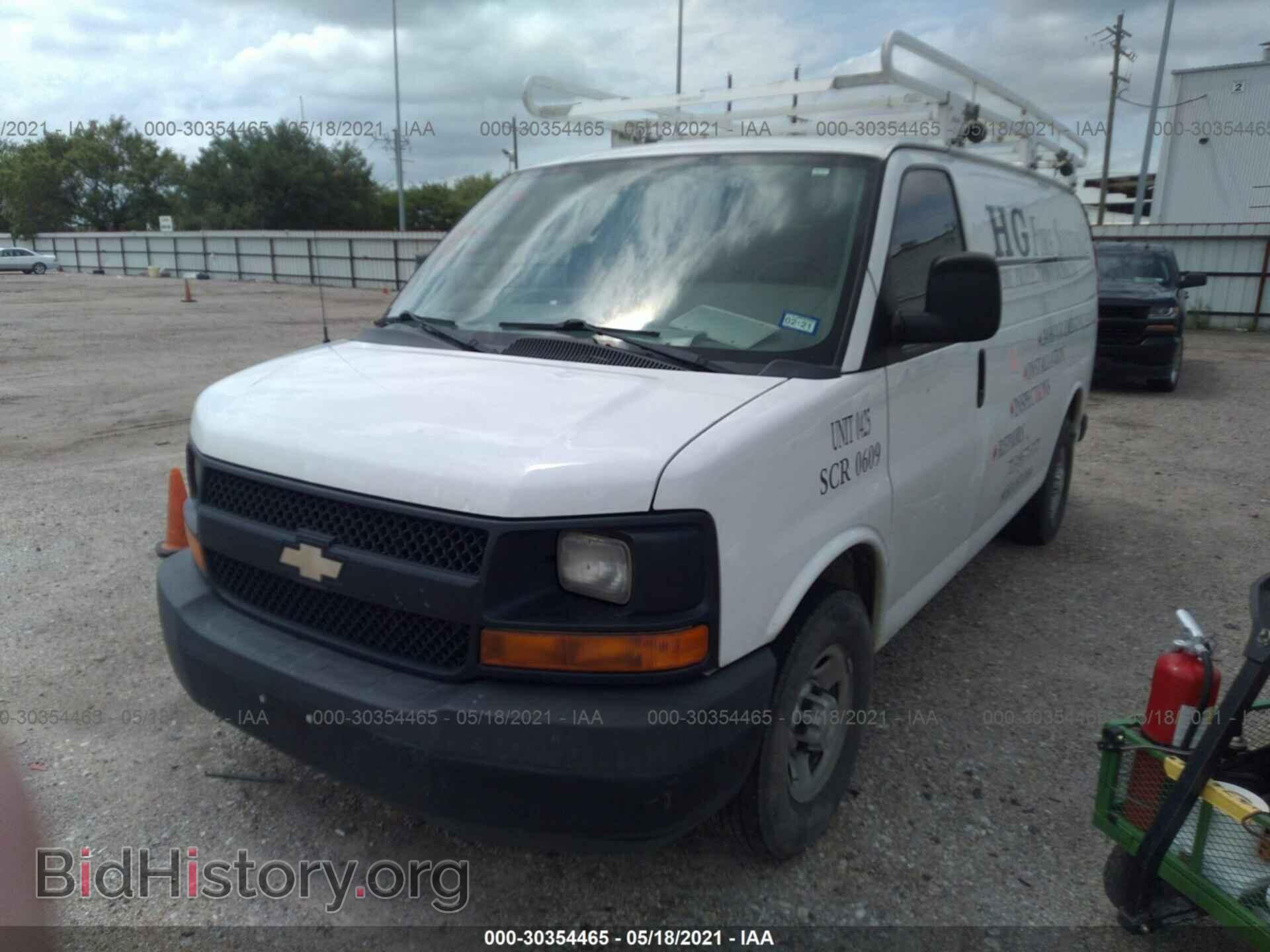 2013 CHEVROLET EXPRESS CARGO VAN - VIN: 1GCZGTCG9D1120425 - Фото 2