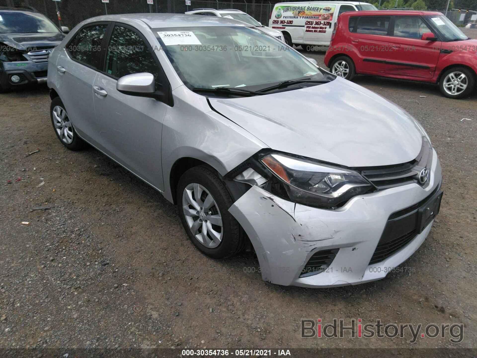 Photo 2T1BURHE5GC689678 - TOYOTA COROLLA 2016