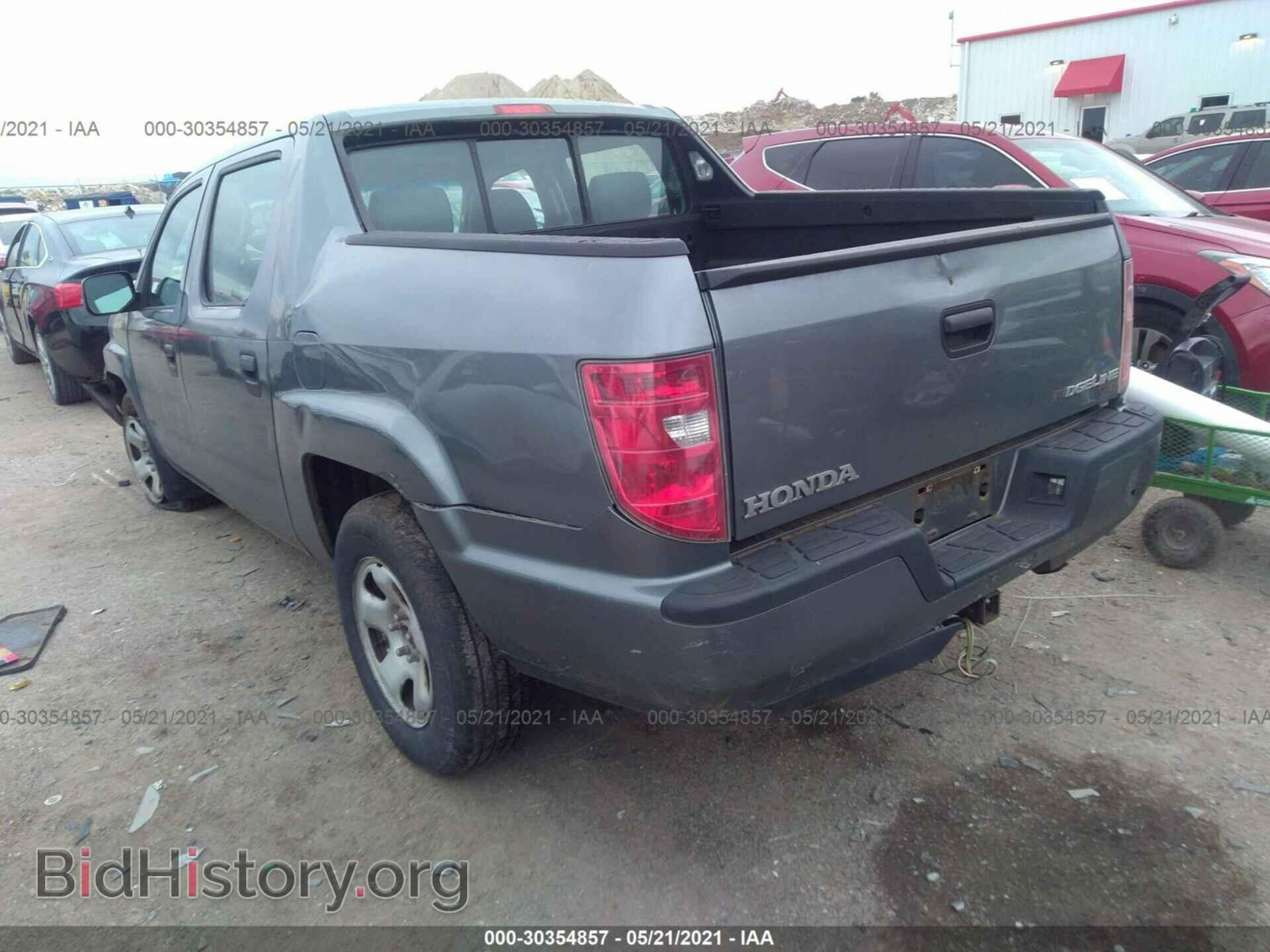 2009 HONDA RIDGELINE - VIN: 5FPYK16289B100512 - Фото 3