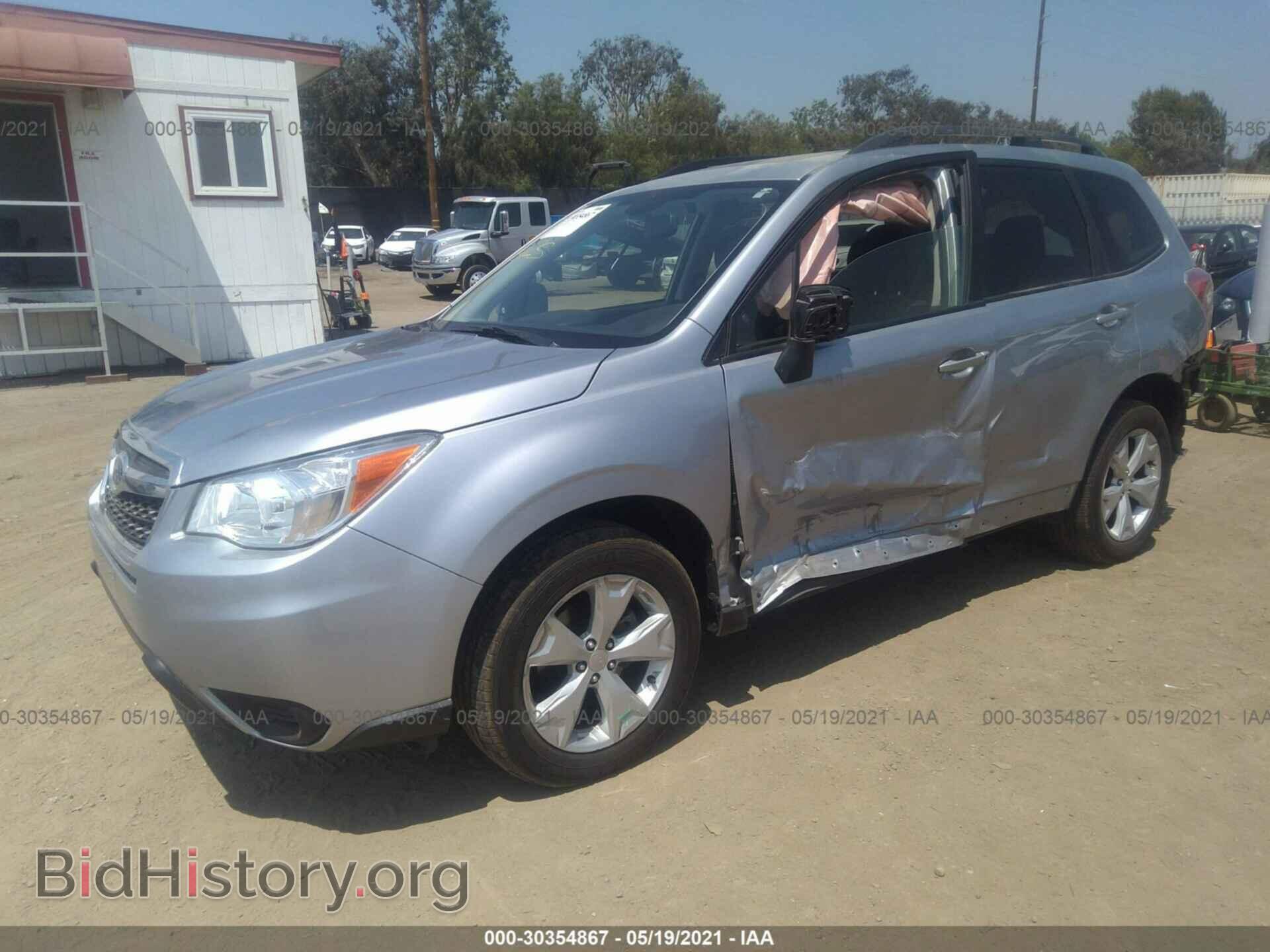 2015 SUBARU FORESTER - VIN: JF2SJAGC4FH826616 - Фото 2