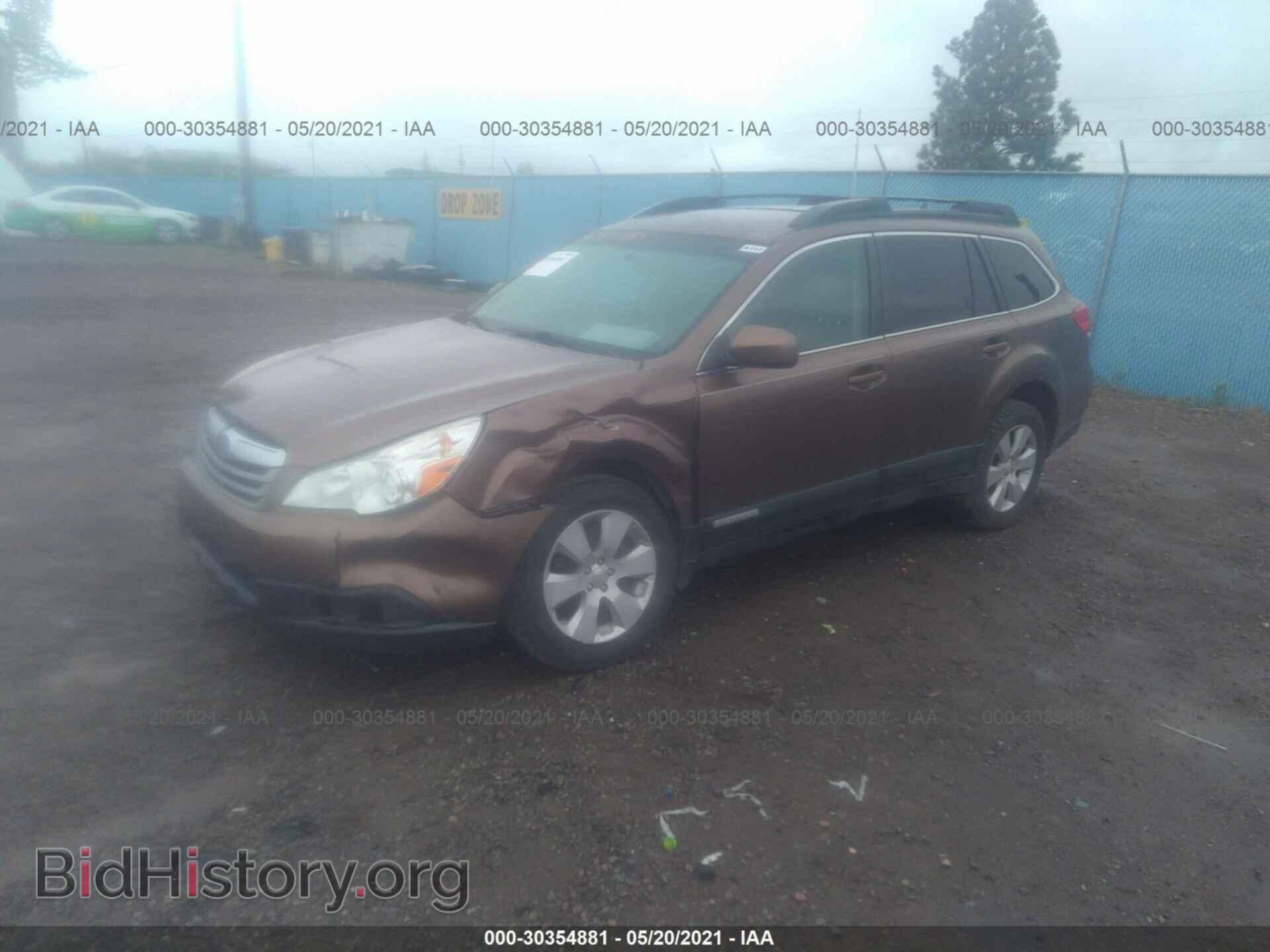 2011 SUBARU OUTBACK - VIN: 4S4BRBFC3B3349131 - Фото 2