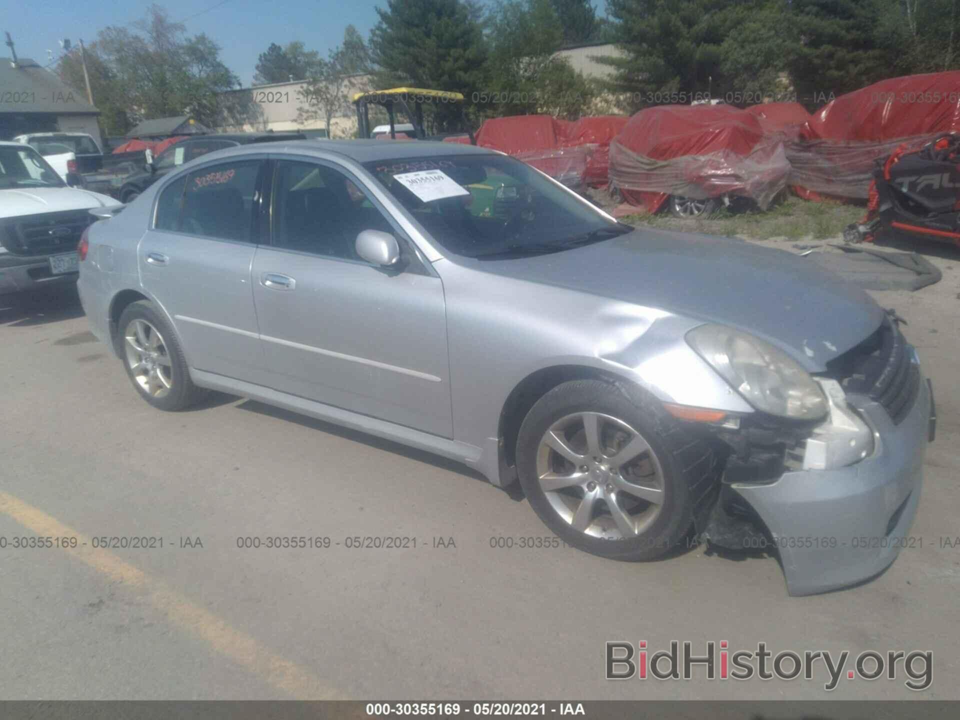 Фотография JNKCV51F66M617028 - INFINITI G35 SEDAN 2006