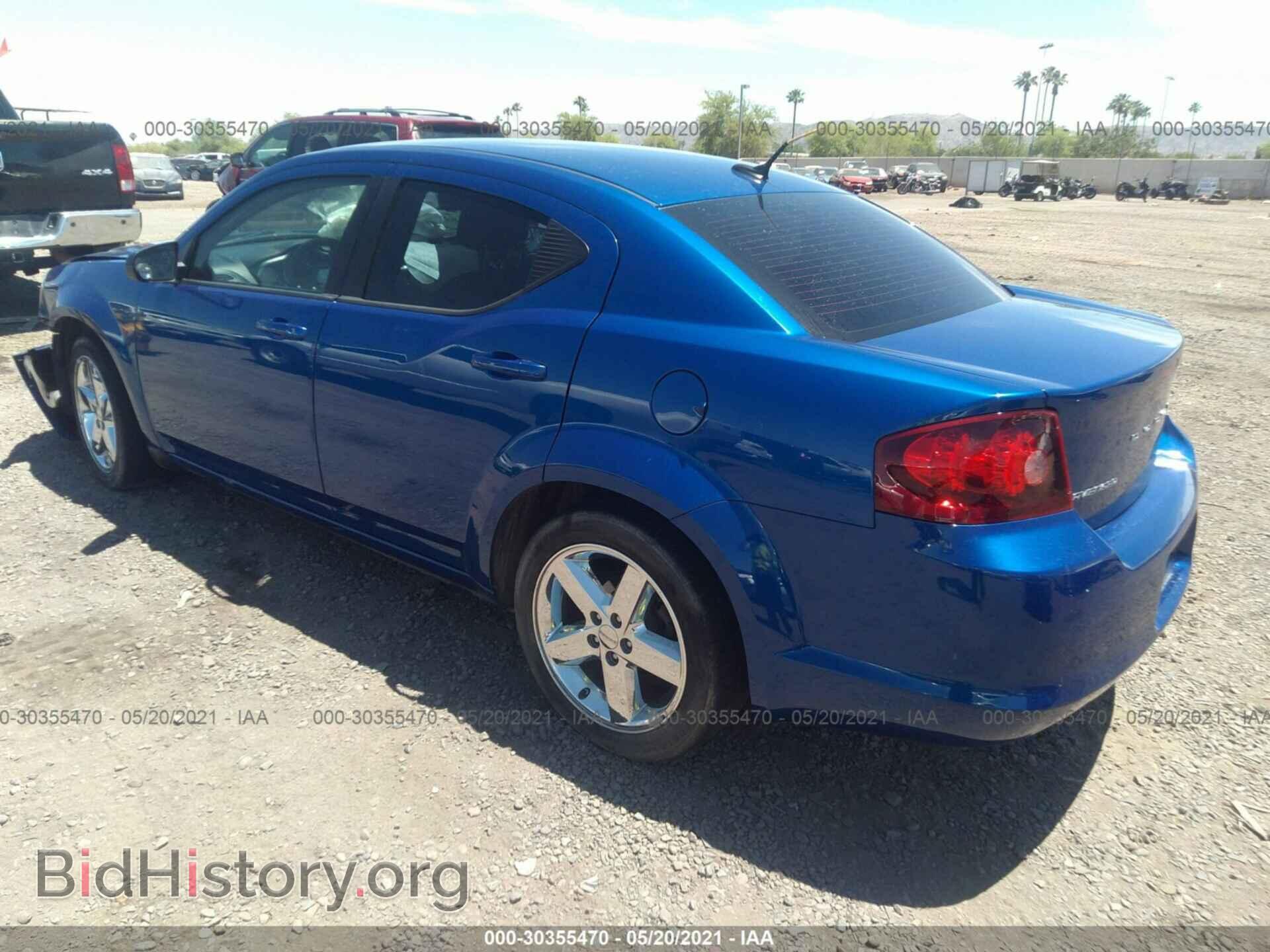 2013 DODGE AVENGER - VIN: 1C3CDZAB9DN564345 - Фото 3