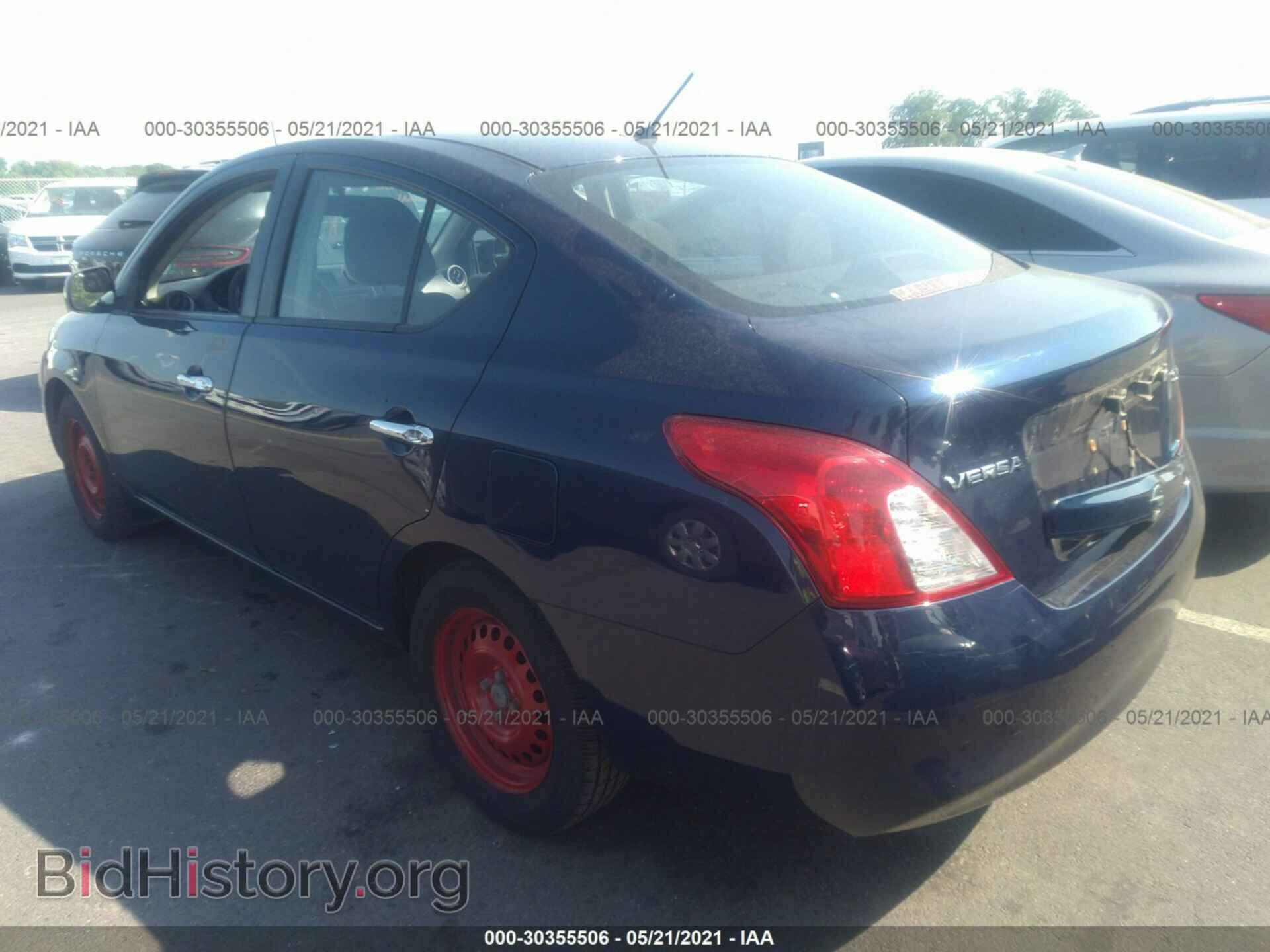 2012 NISSAN VERSA - VIN: 3N1CN7AP8CL830013 - Фото 3