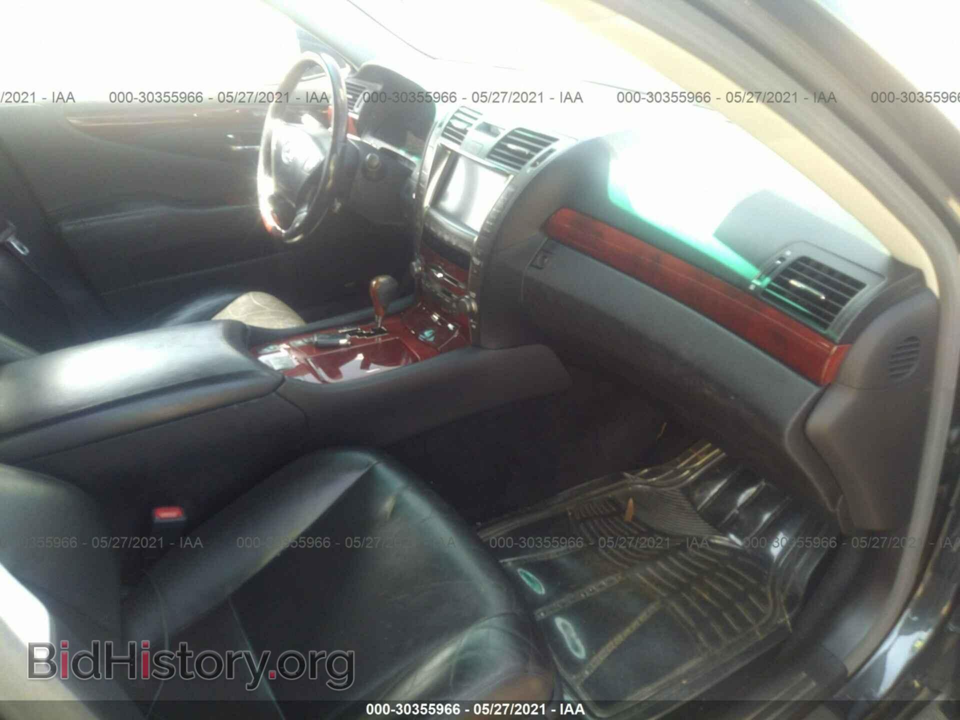 2008 LEXUS LS 460 - VIN: JTHBL46F085084403 - Фото 5