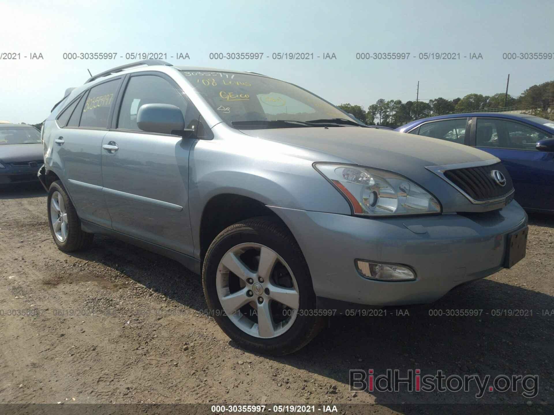 Photo 2T2HK31U78C084430 - LEXUS RX 350 2008