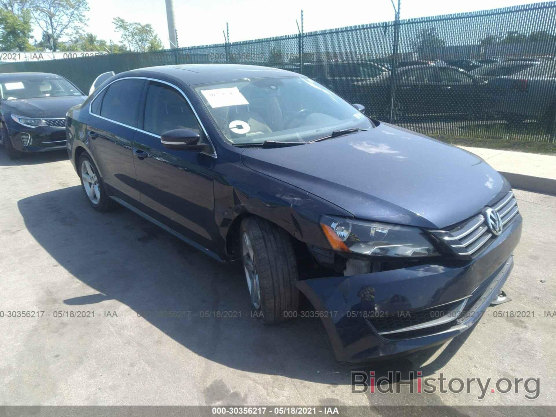 Photo 1VWBP7A39DC125814 - VOLKSWAGEN PASSAT 2013