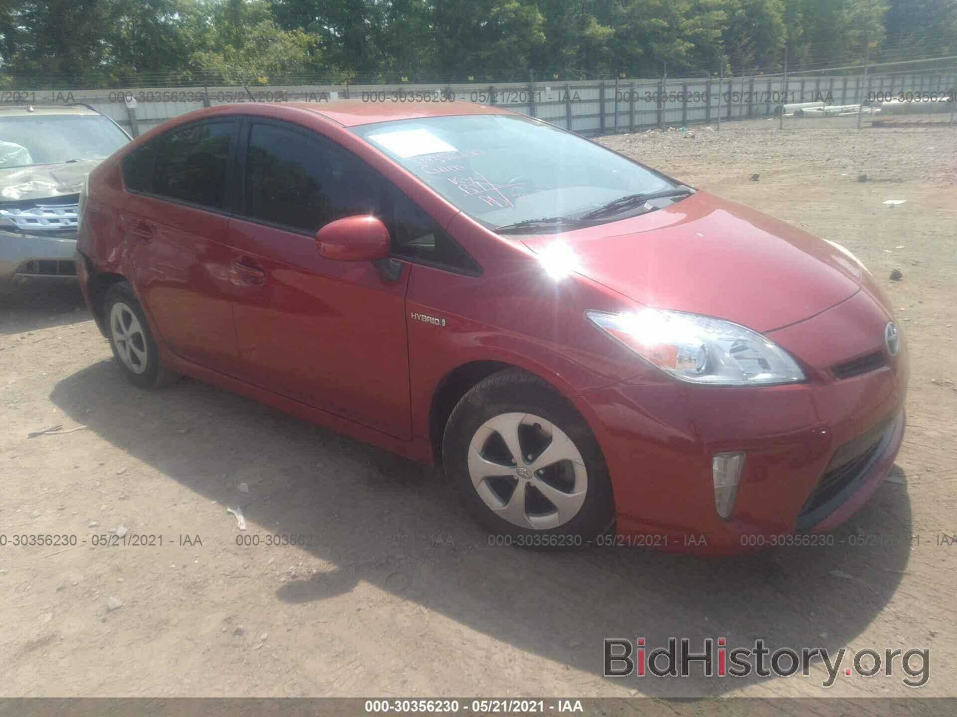 Фотография JTDKN3DU5C5384910 - TOYOTA PRIUS 2012