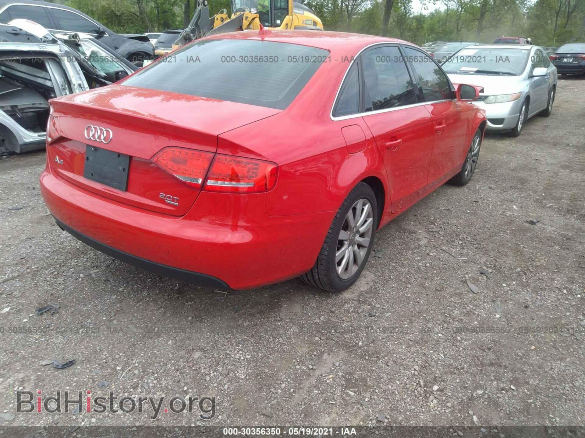 2010 AUDI A4 - VIN: WAUFFAFL9AN011368 - Фото 4