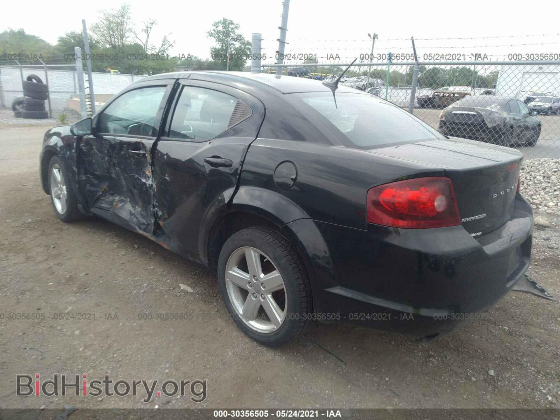 2013 DODGE AVENGER - VIN: 1C3CDZAB6DN563170 - Фото 3