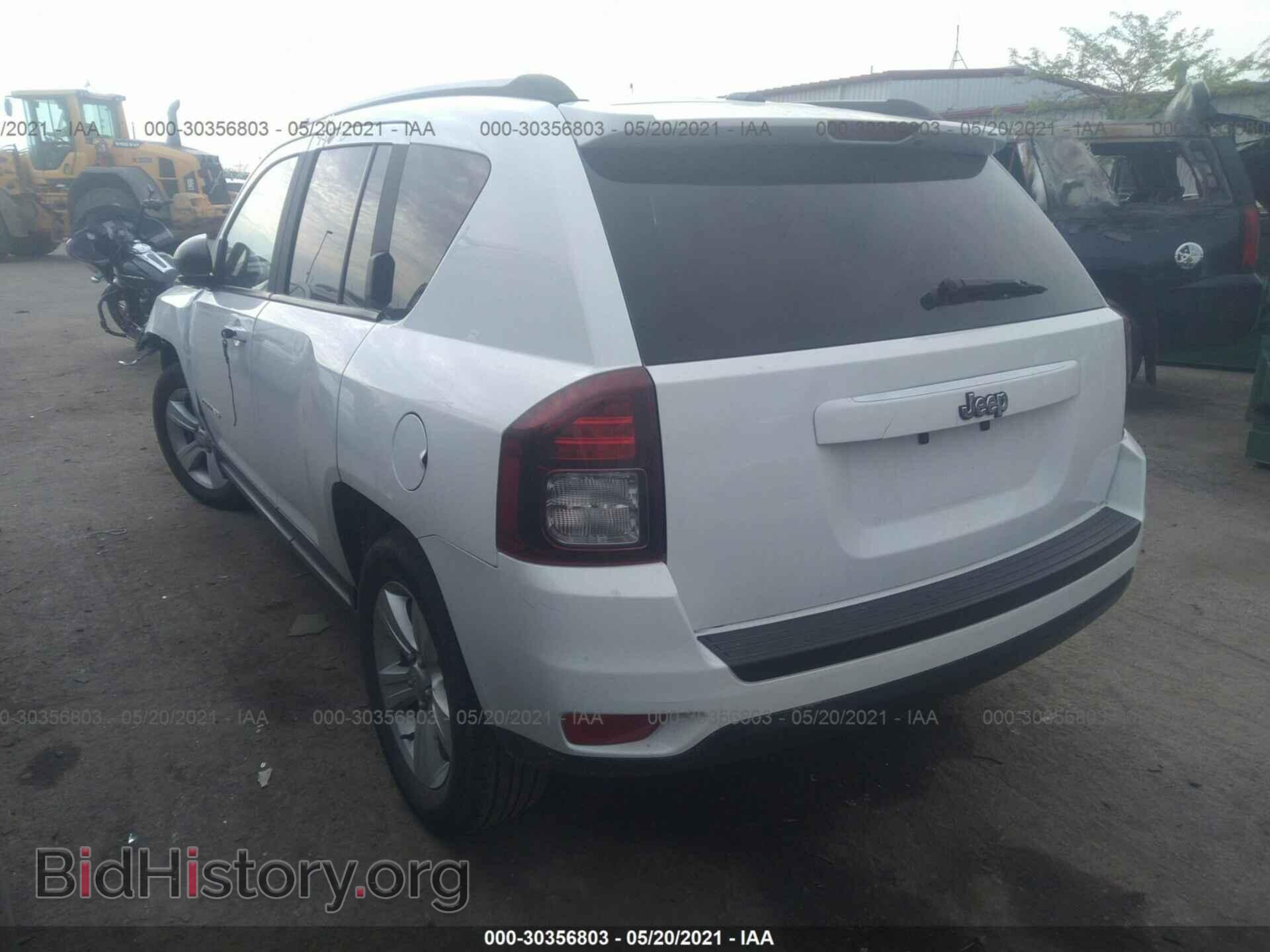 2016 JEEP COMPASS - VIN: 1C4NJCBA9GD568664 - Фото 3