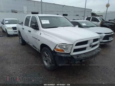 2012 RAM 1500 Express, white — VIN 1C6RD6KT2CS169670, IAAI