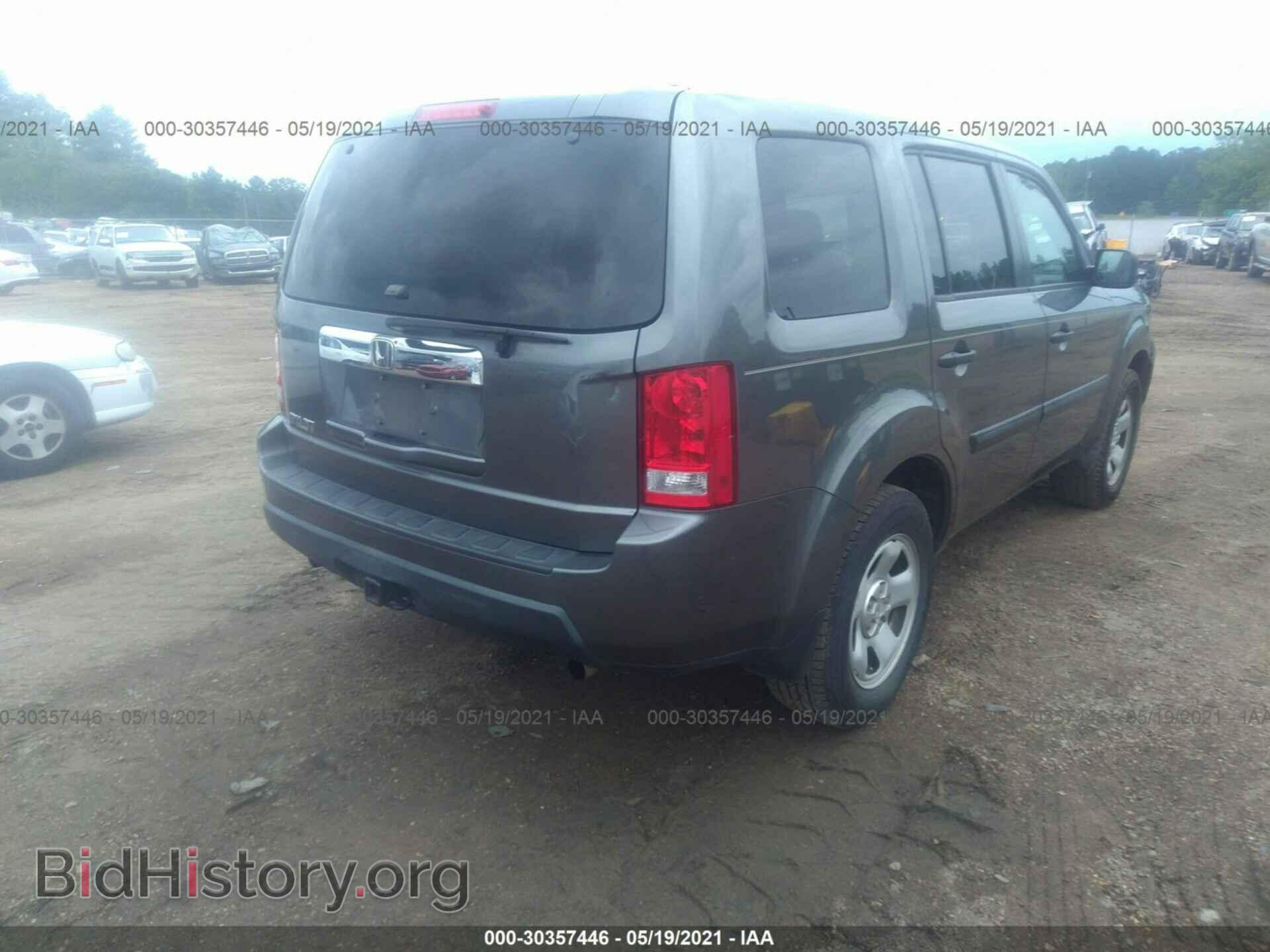 2011 HONDA PILOT - VIN: 5FNYF3H23BB027108 - Фото 4
