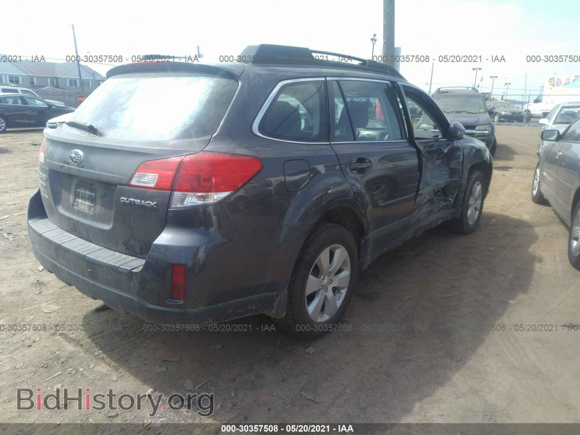 2012 SUBARU OUTBACK - VIN: 4S4BRBAC6C3265359 - Фото 4