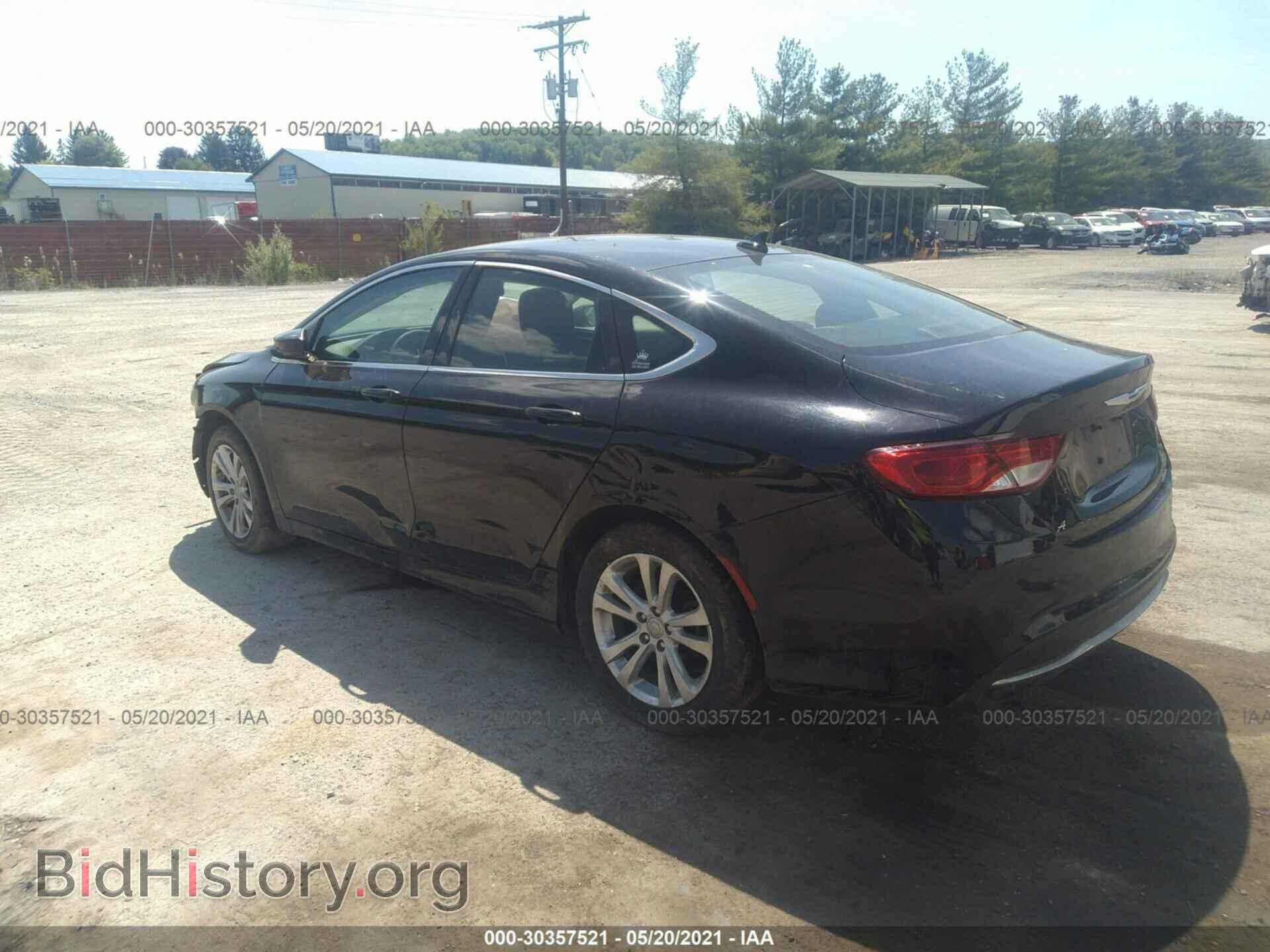 2015 CHRYSLER 200 - VIN: 1C3CCCAB2FN664466 - Фото 3