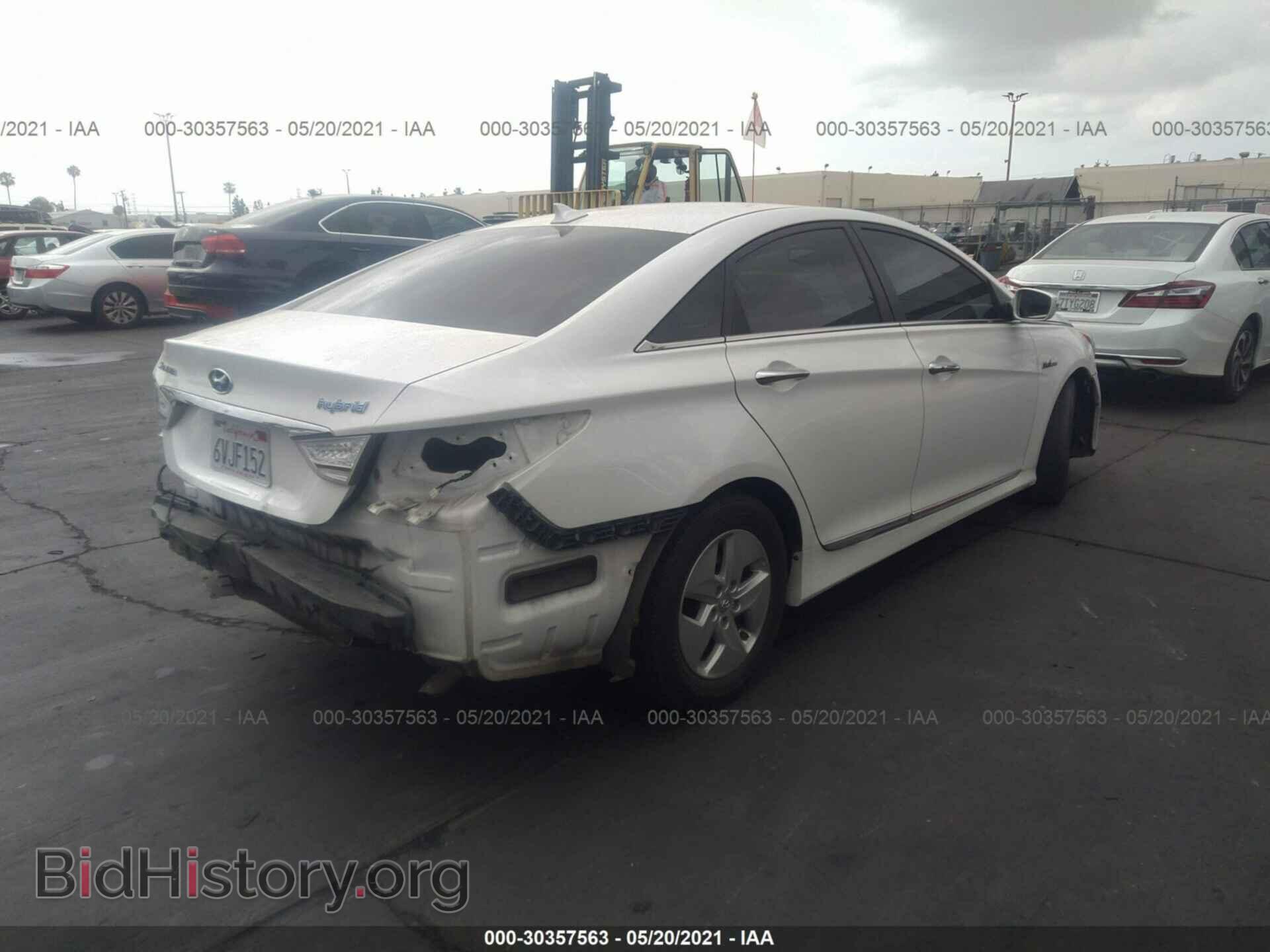 2012 HYUNDAI SONATA - VIN: KMHEC4A48CA031089 - Фото 4
