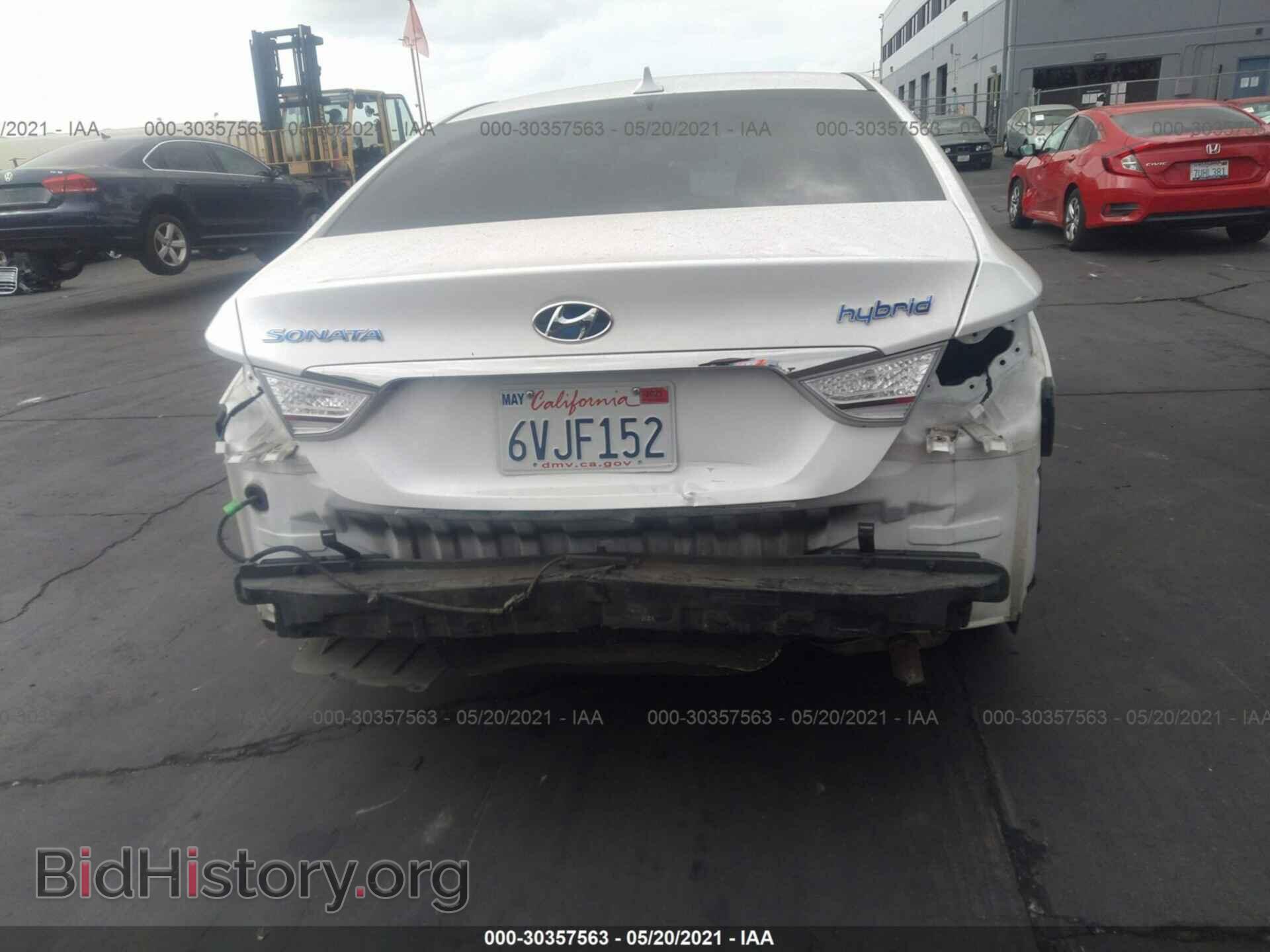 2012 HYUNDAI SONATA - VIN: KMHEC4A48CA031089 - Фото 5
